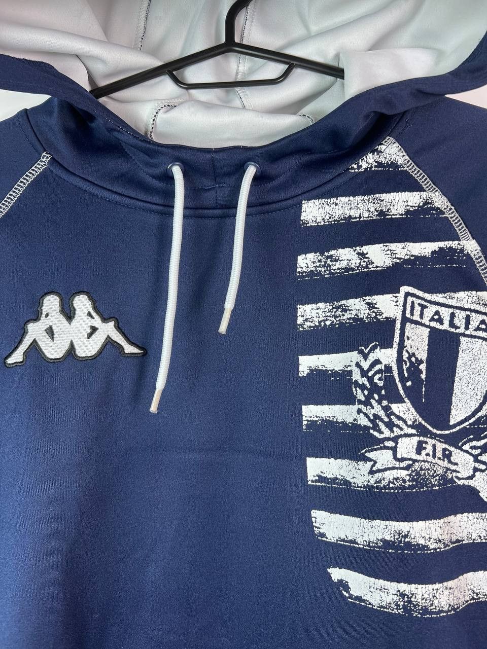 Kappa ITALY NATIONAL TEAM RUGBY UNION HOODED TOP KAPPA SIZE XL Size US XL / EU 56 / 4 - 2 Thumbnail