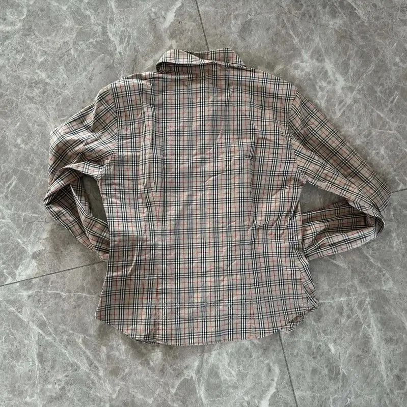 Burberry Burberry Khaki Cotton Long Sleeve Top. Size M / US 6-8 / IT 42-44 - 6 Thumbnail