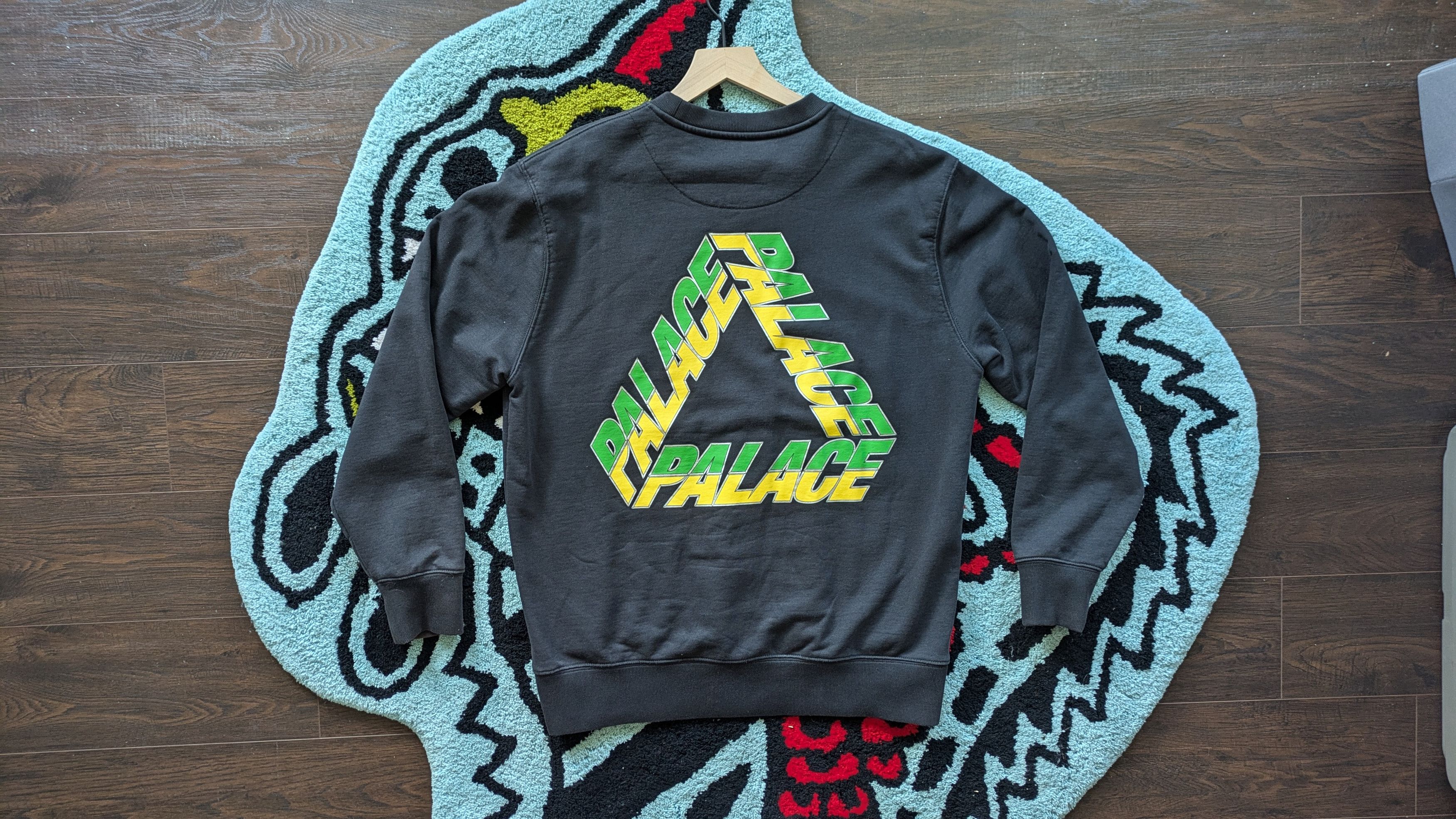 Palace P-Split Crewneck Autumn 2019 Size US L / EU 52-54 / 3 - 4 Thumbnail
