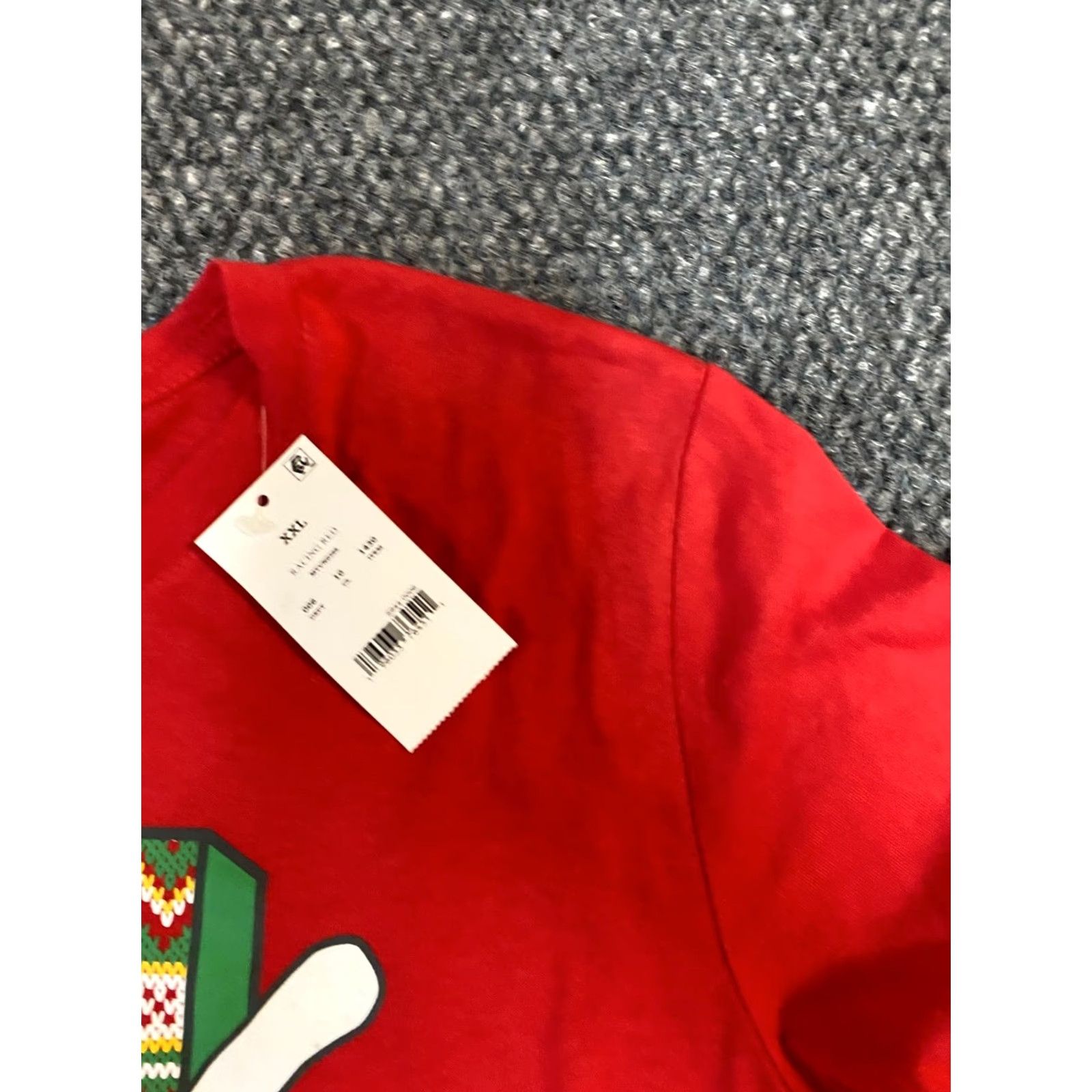 Vintage MTV Juniors shirt T-Shirt 2XL Red Crew Neck Short Sleeve Pullover Basic Casual Teens MT&V Size XXL / US 16-18 / IT 52-54 - 4 Thumbnail