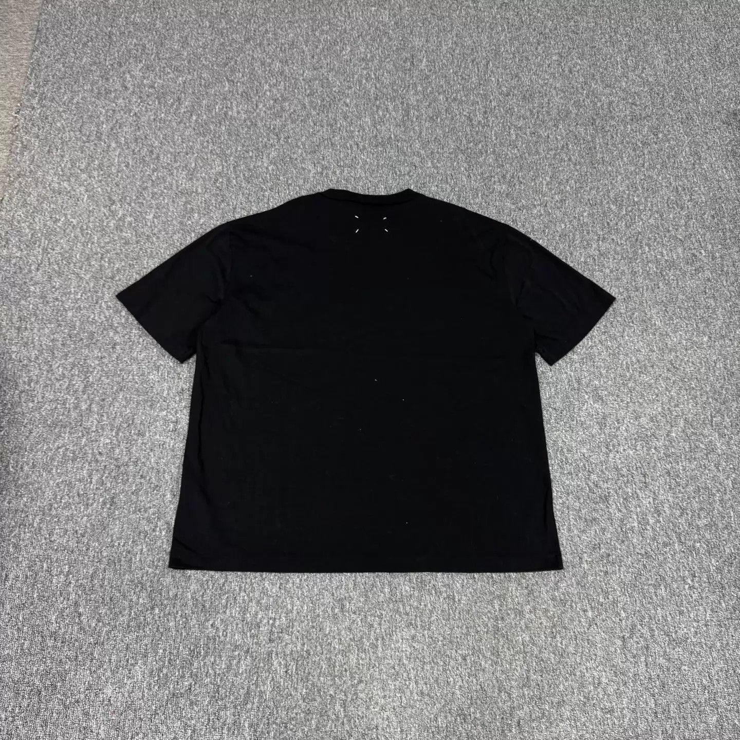 Maison Margiela MM Oversized Chest Logo Short Sleeve T L 99 New Size US L / EU 52-54 / 3 - 2 Thumbnail