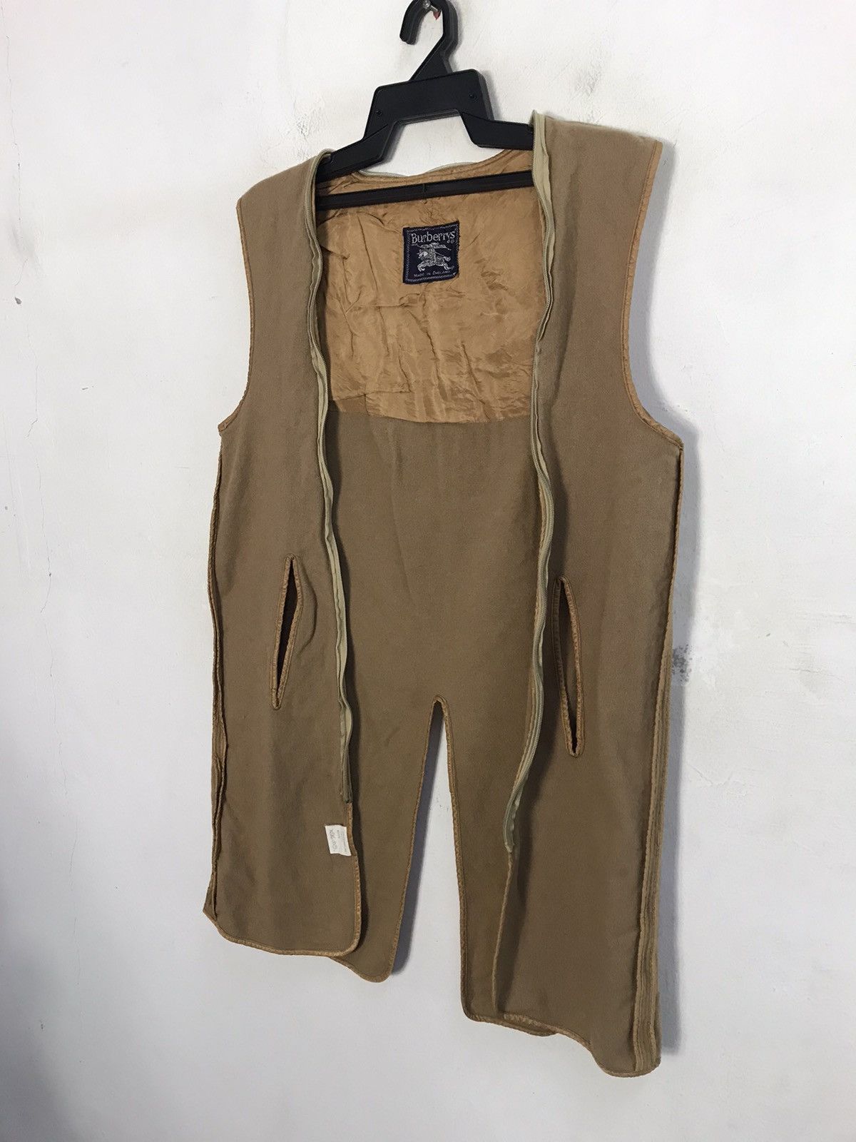 Burberry 90s Burberrys Nova Checked Wool Inner Trench Inner Replace Size M / US 6-8 / IT 42-44 - 4 Thumbnail