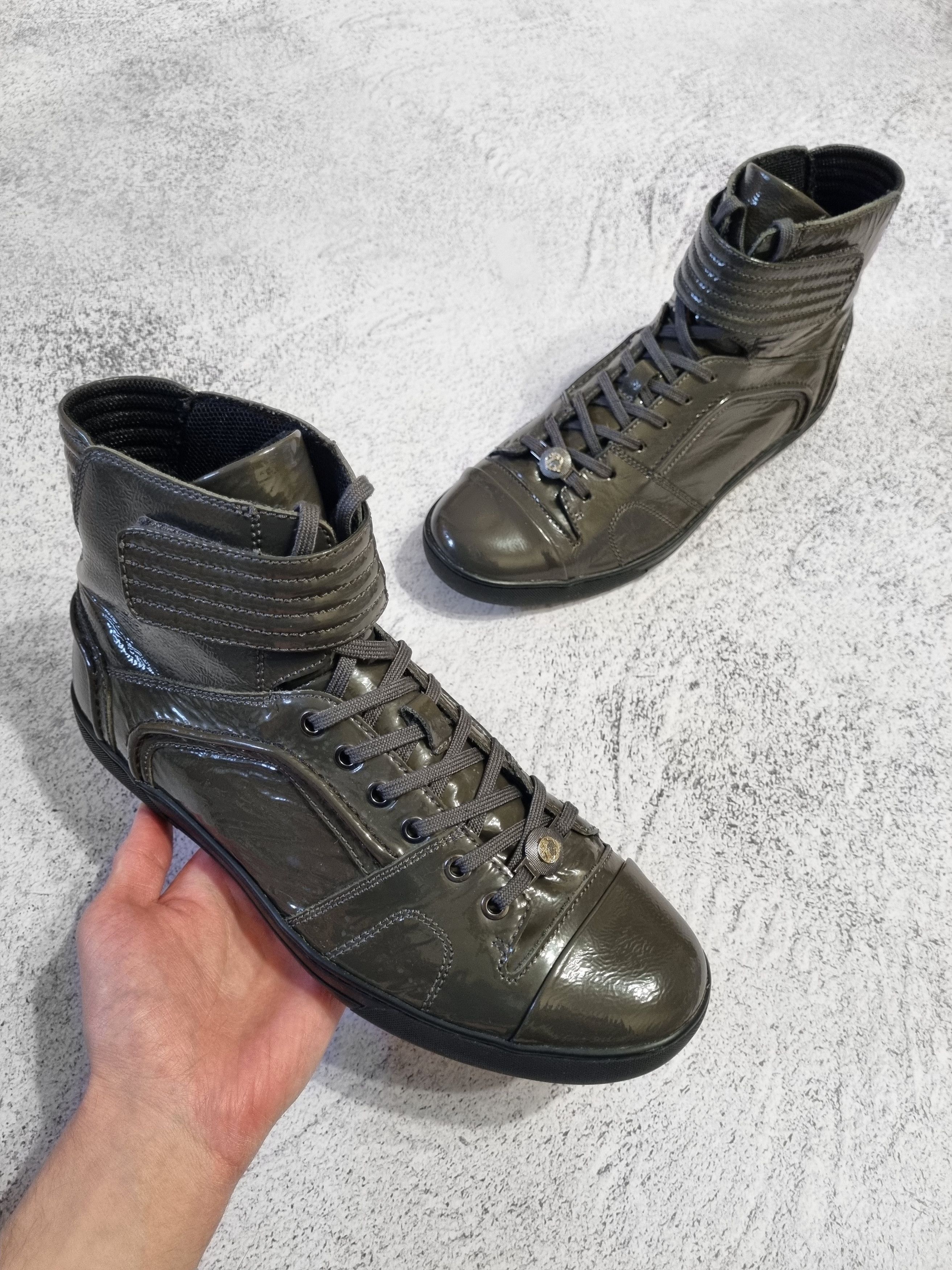 Versace Versace Hi-Top Future Sneakers Shoes Margiela Style Size US 11.5 / EU 44-45 - 2 Thumbnail