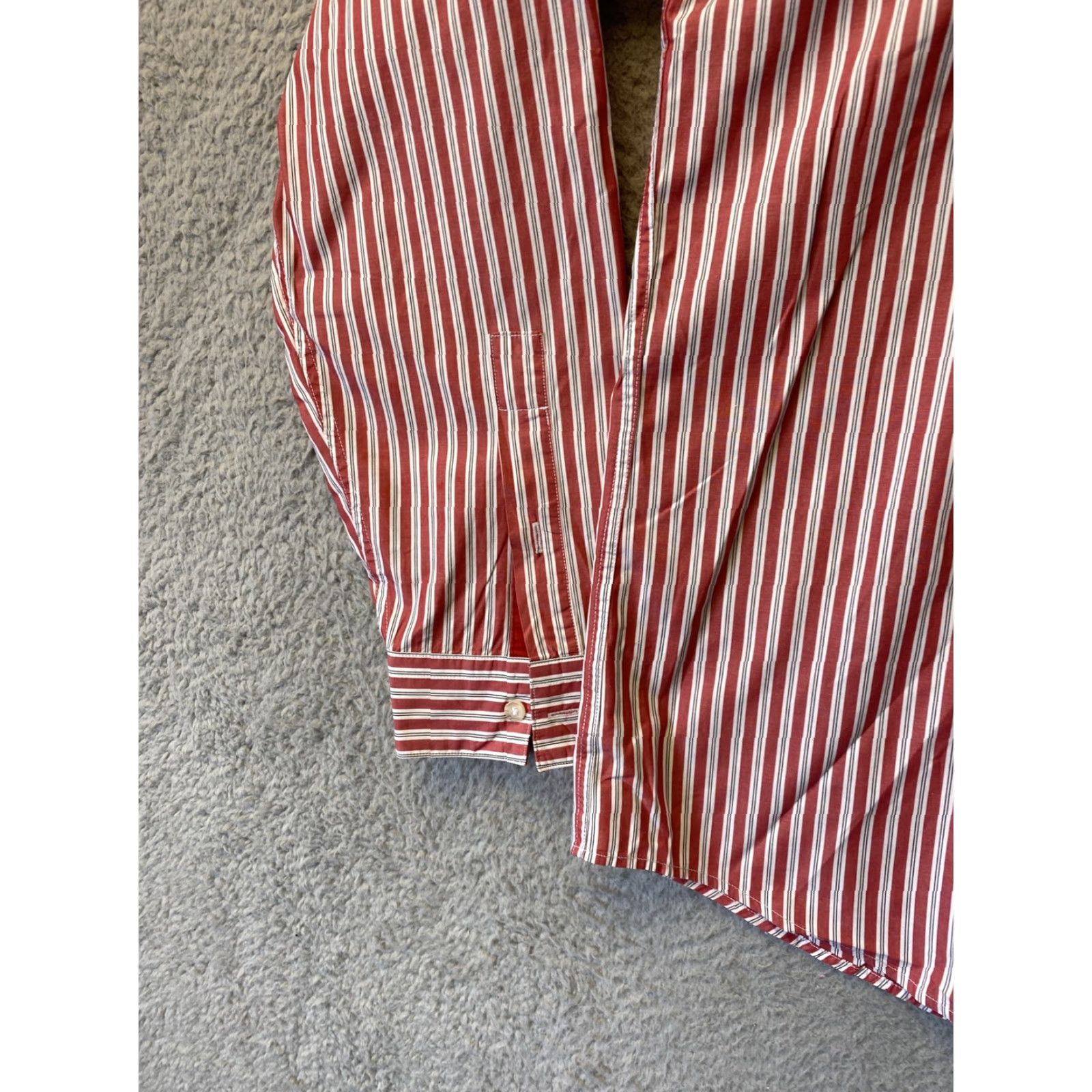 Lacoste Lacoste Dress Shirt Mens XXL Striped Button-Down Casual Slim 46 40-75 Multicolor Size US XXL / EU 58 / 5 - 6 Thumbnail