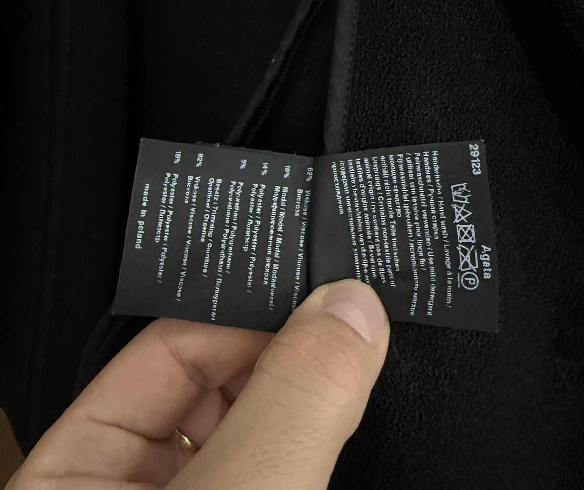 Annette Gortz Annette Gortz Avant Garde Black Coat Womens Size L Size L / US 10 / IT 46 - 9 Thumbnail