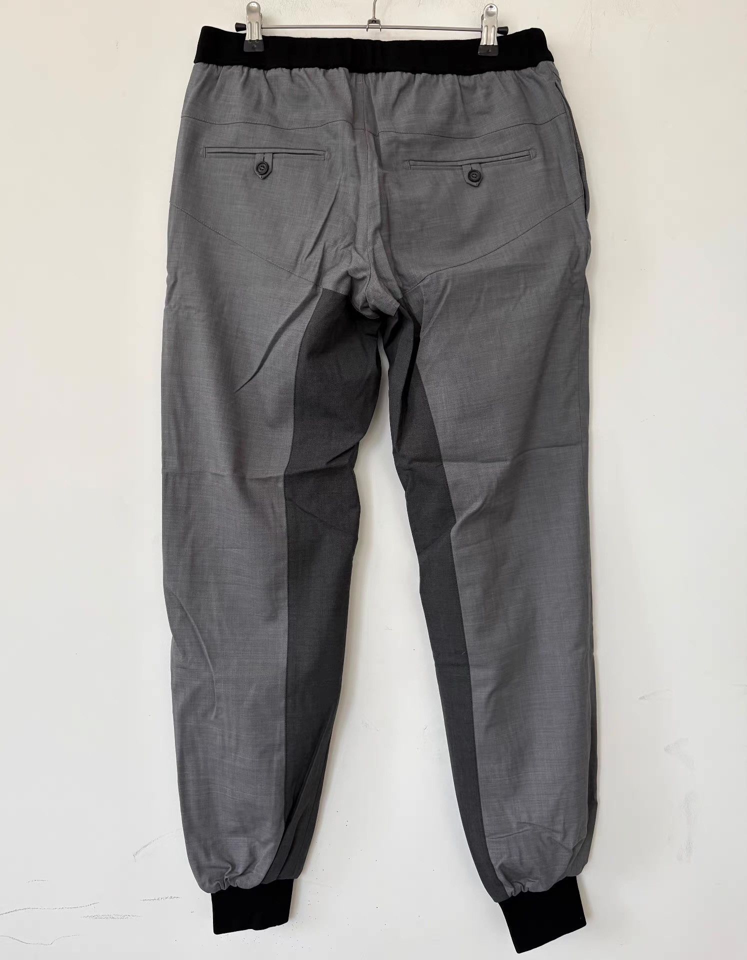 Les Hommes Les Hommes Men's Grey Paneled Casual Pants Ｑ21 Size US 34 / EU 50 - 8 Thumbnail