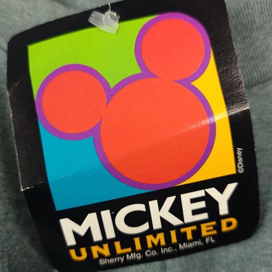 Vintage VINTAGE Mickey Mouse T Shirt Mens Large Green 90s Walt Disney Made In USA Disney Shirt Mens Large Green 90s Size US L / EU 52-54 / 3 - 7 Thumbnail