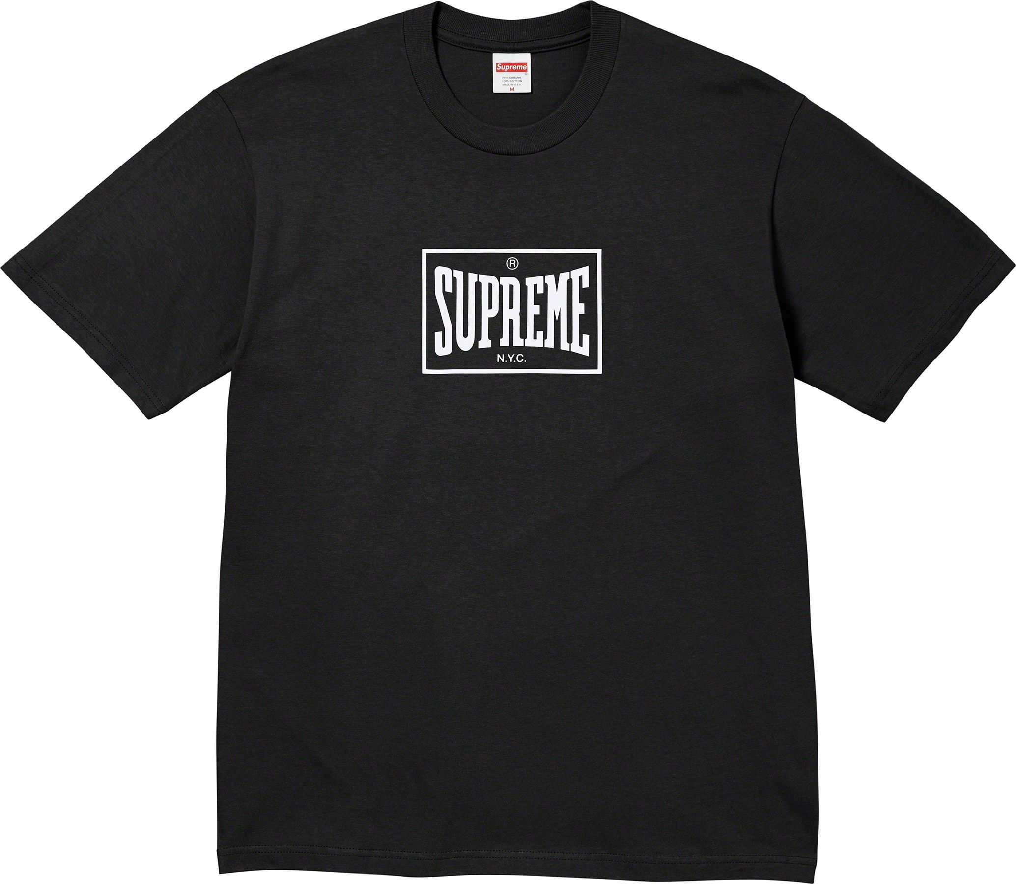 Supreme Supreme Warm Up Tee - Black - S - FW23 Size US S / EU 44-46 / 1 - 1 Thumbnail