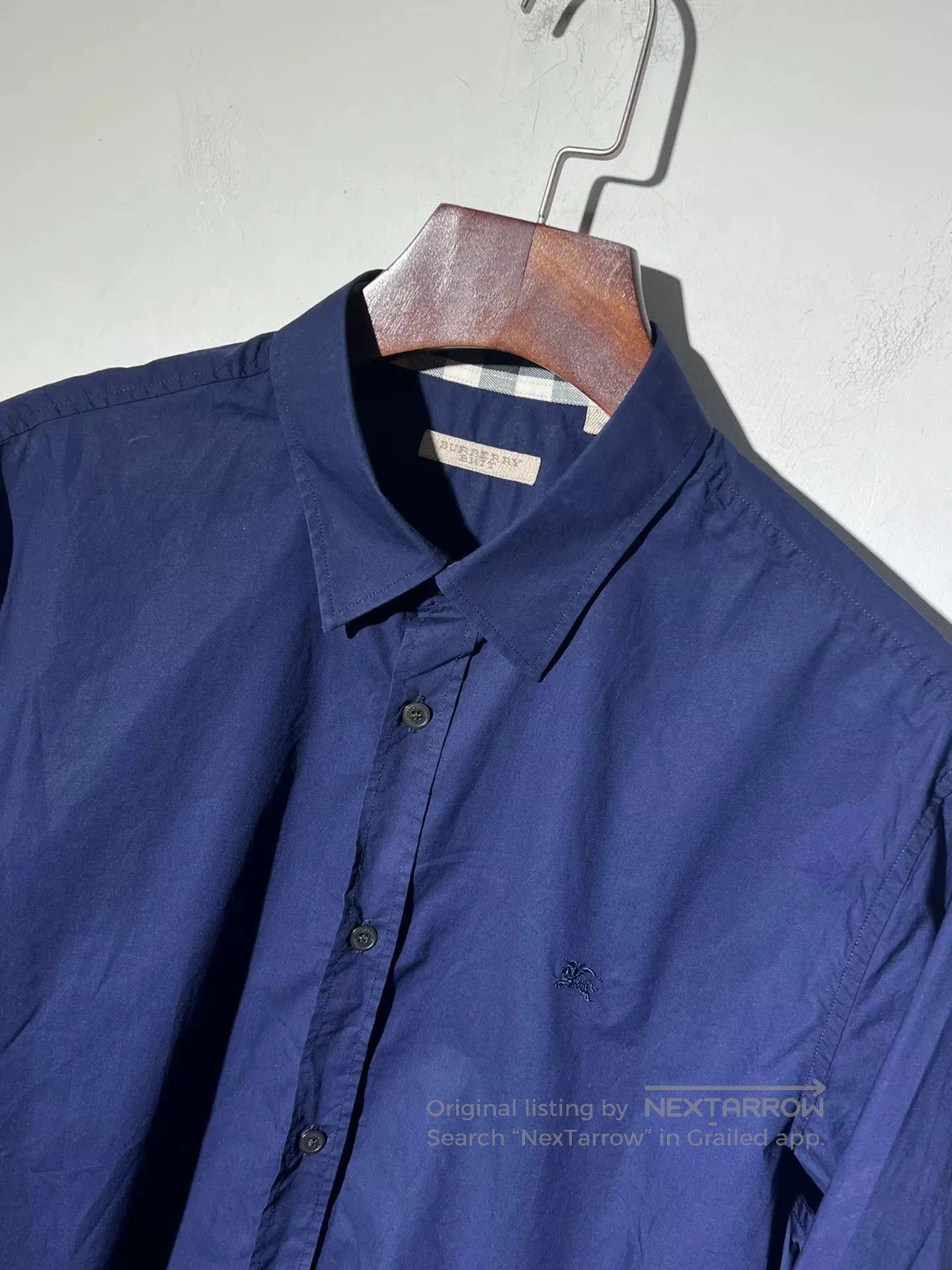 Burberry Burberry Classic Blue Business Shirt. Size US XL / EU 56 / 4 - 8 Thumbnail