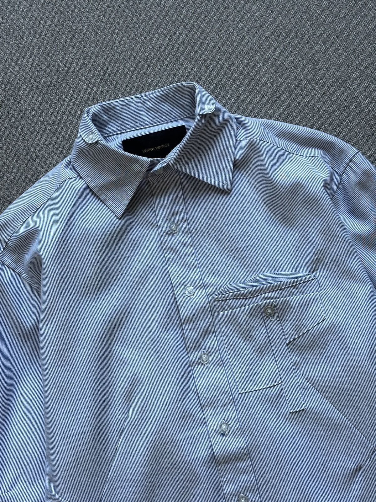 Henrik Vibskov Henrik Vibskov S/S 2008 Runway collection striped shirt Size US XS / EU 42 / 0 - 3 Thumbnail
