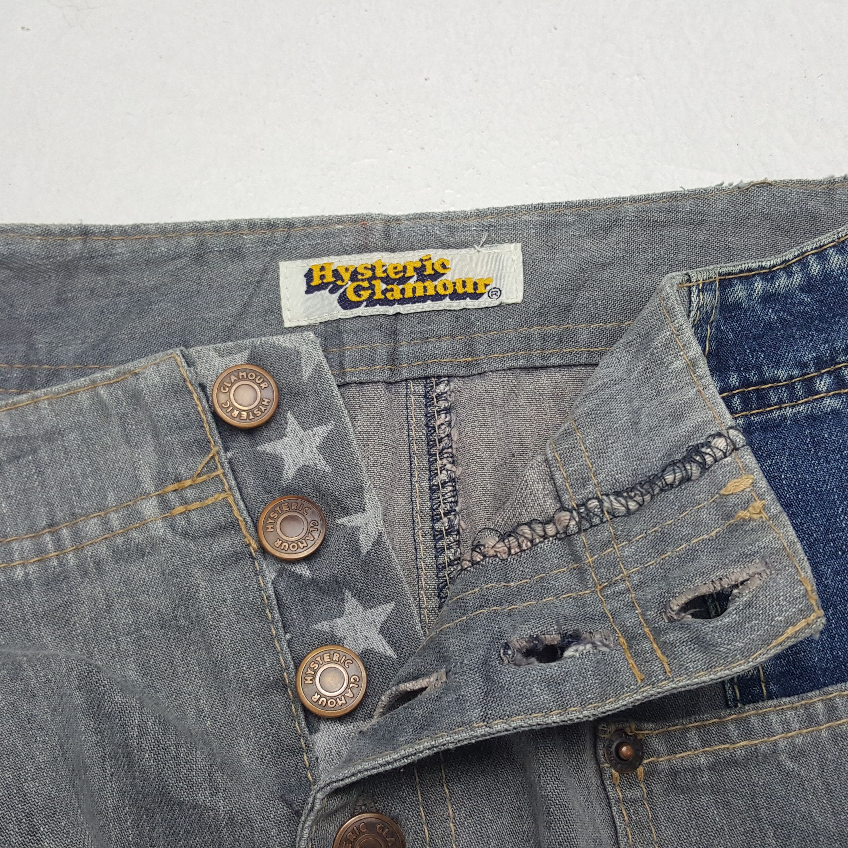 Hysteric Glamour × Japanese Brand × Vintage Vintage Hysteric Glamour Japanese Brand Denim Skirts Size 28" / US 6 / IT 42 - 4 Thumbnail