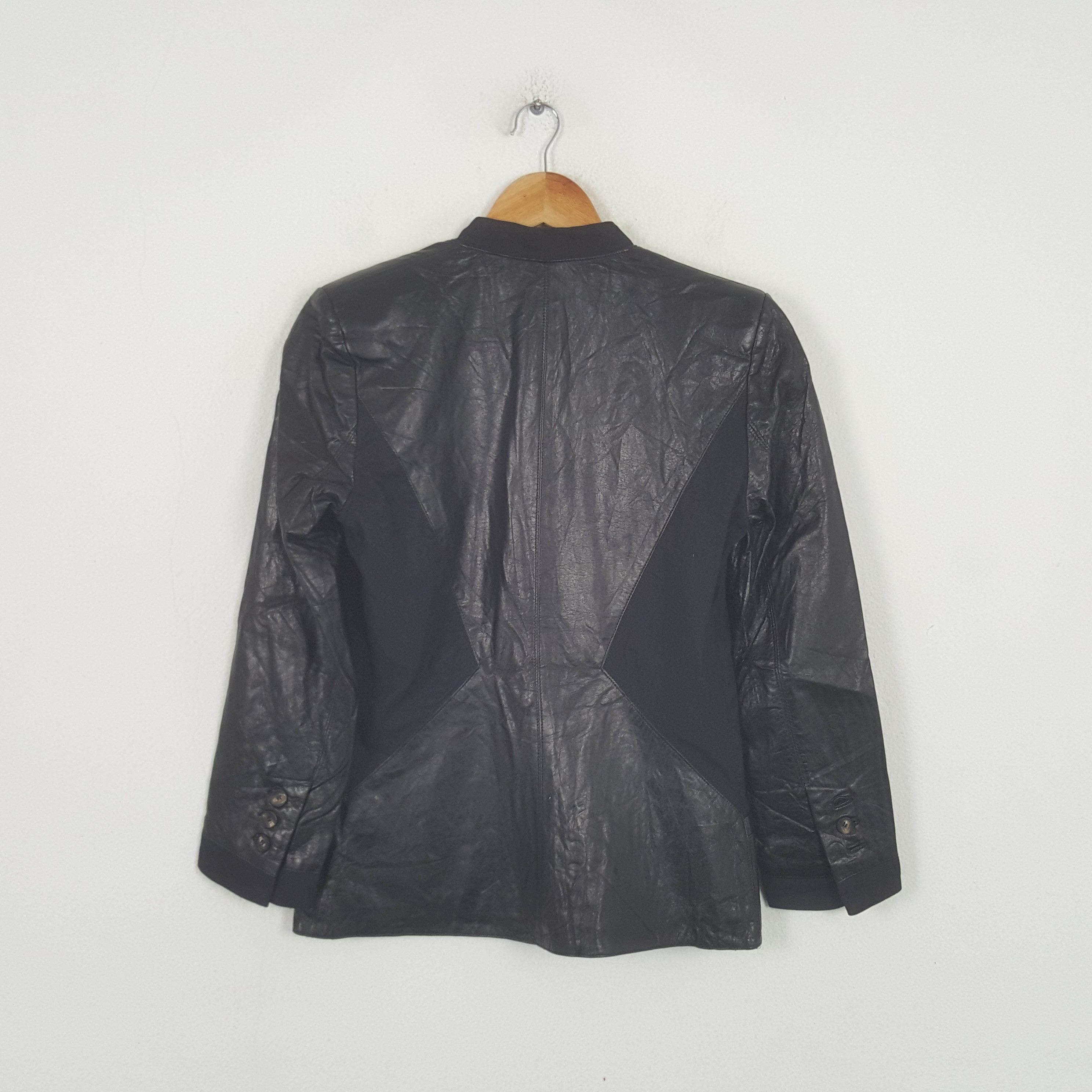 Helmut Lang Vintage Helmut Lang Luxury Brand Leather Jacket RR8 Size US XS / EU 42 / 0 - 2 Thumbnail
