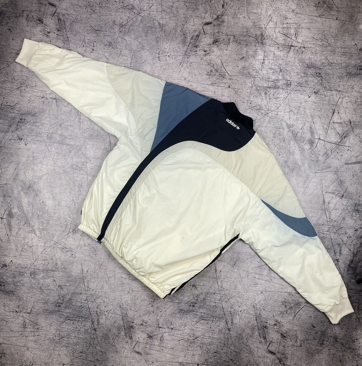 Adidas × Vintage Vintage Y2K Adidas Bomber Drill Jacket Size S Size US S / EU 44-46 / 1 - 12 Thumbnail