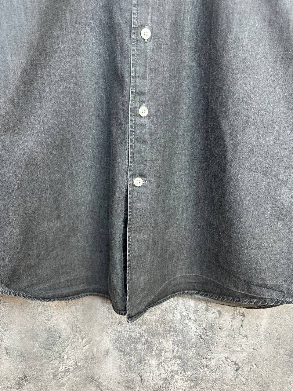 Reiss REISS Knight Dark Wash Denim Shirt Button Up Off-Duty Style Size US L / EU 52-54 / 3 - 7 Thumbnail
