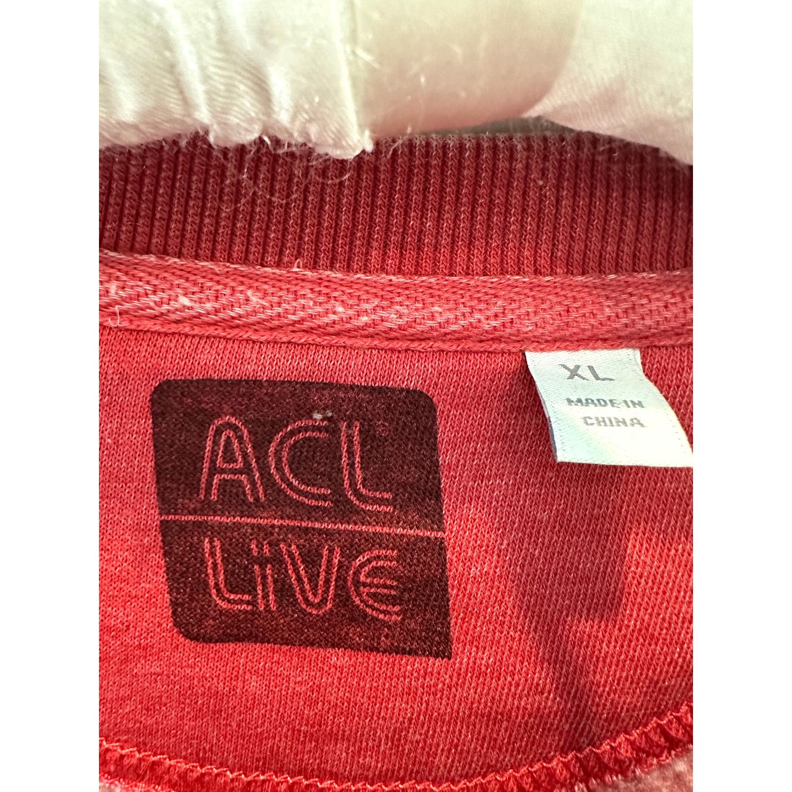 Other ACL LIVE Austin Y’all Red Crewneck Sweatshirt Graphic | XL Size US XL / EU 56 / 4 - 6 Thumbnail