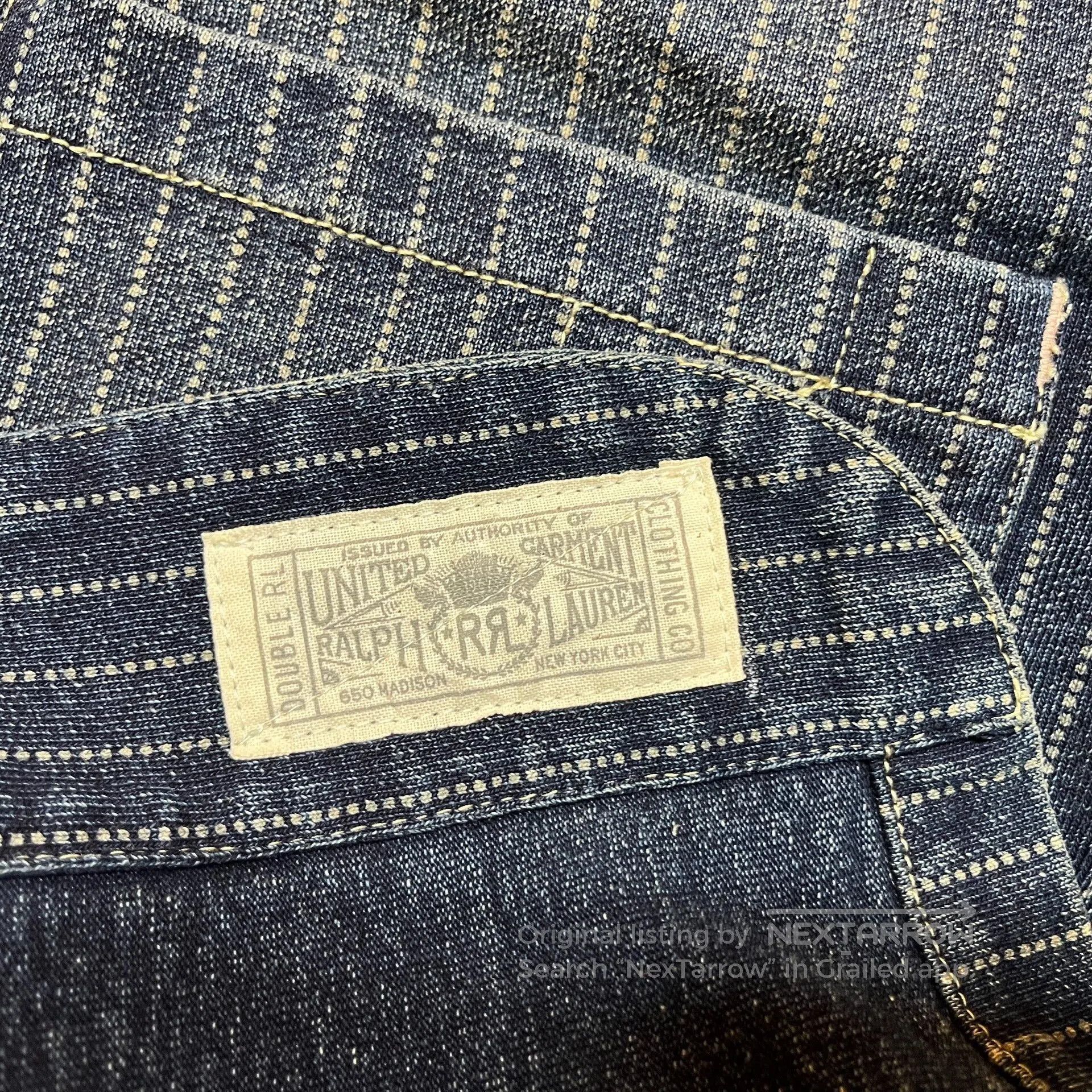 RRL Ralph Lauren RRL Denim Engineer Jacket with Tags. Size US M / EU 48-50 / 2 - 4 Thumbnail