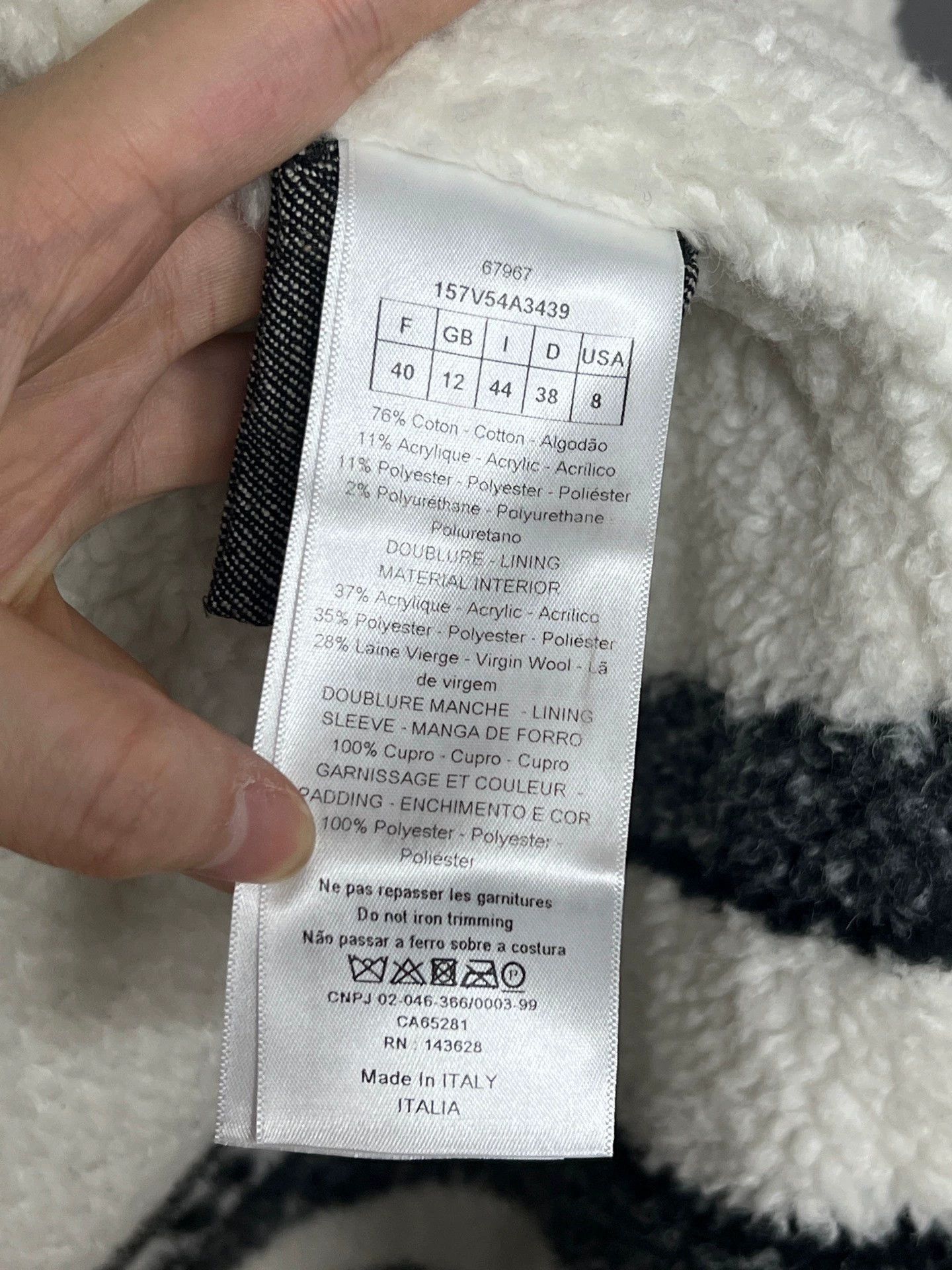 Dior Dior shearling-lined coat Size M / US 6-8 / IT 42-44 - 5 Thumbnail