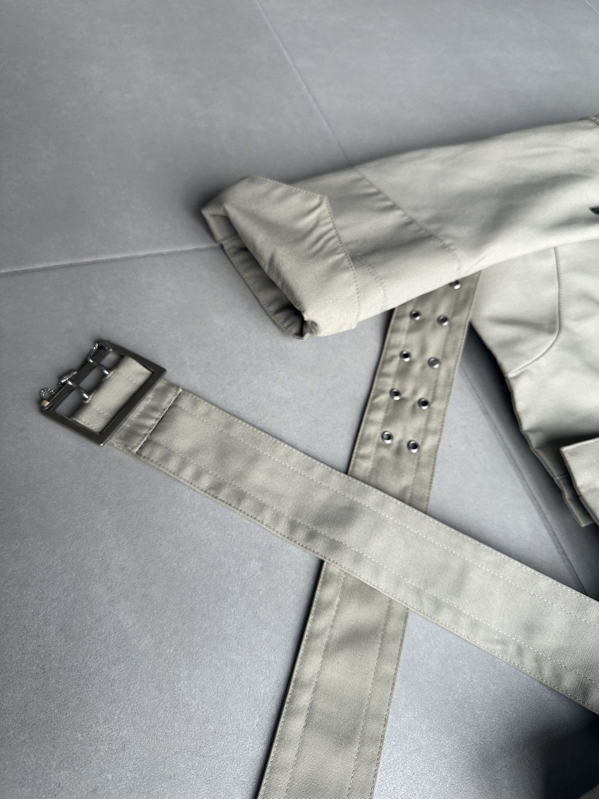 Dior × Hedi Slimane Dior Homme SS03 “Follow me” belted rider moto jacket Size US M / EU 48-50 / 2 - 7 Thumbnail