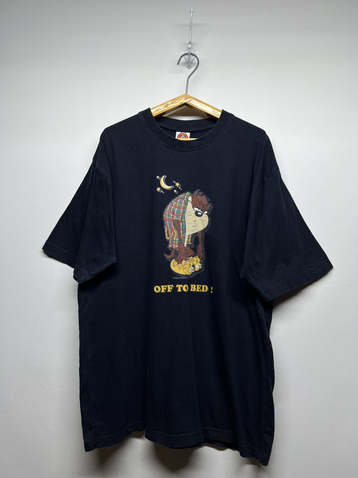 Vintage × Warner Bros Vintage Y2k Looney Tunes Tuzz Off To Sleep 😴 T-Shirt 1999 Size US XL / EU 56 / 4 - 3 Thumbnail