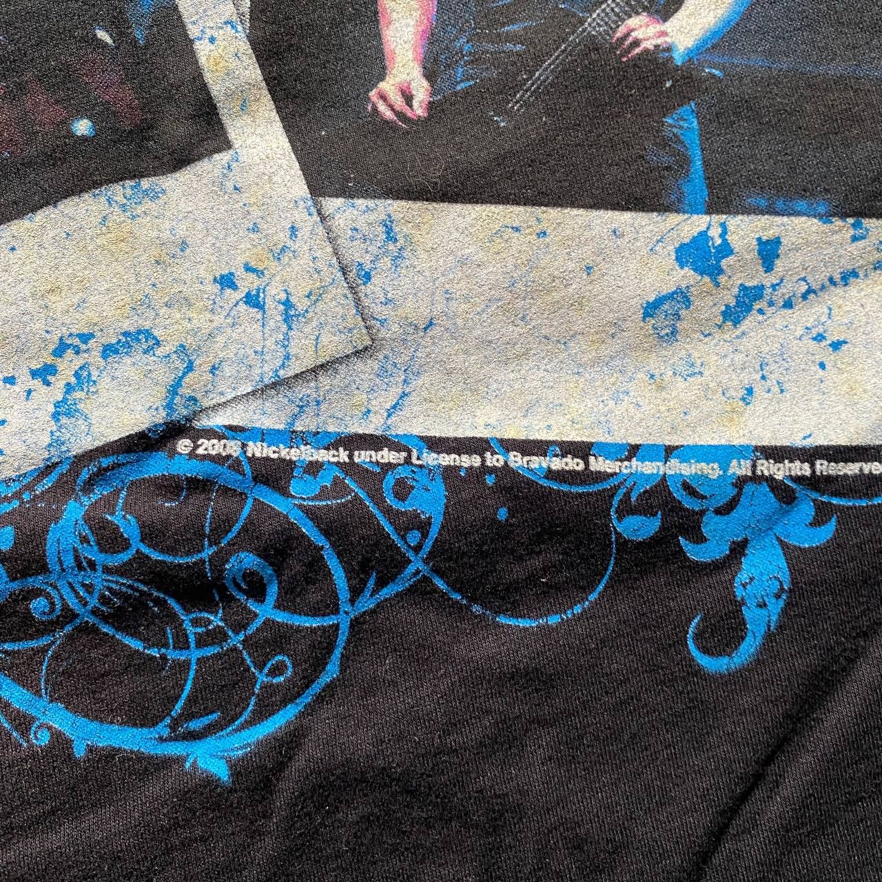 Band Tees VINTAGE Y2K NICKELBACK TOUR AMAZING RARE T SHIRT 31 Size US L / EU 52-54 / 3 - 6 Thumbnail
