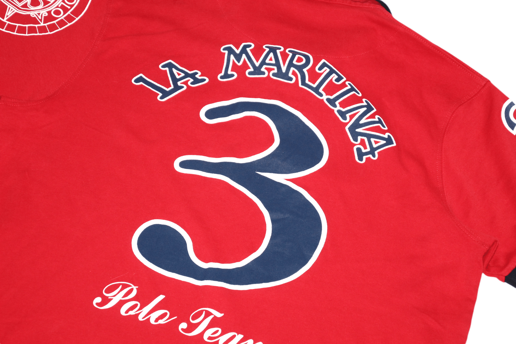 La Martina × Porsche Design VTG La Martina x Porsche Polo Team Big Logo Polo Shirt Size US XL / EU 56 / 4 - 9 Thumbnail