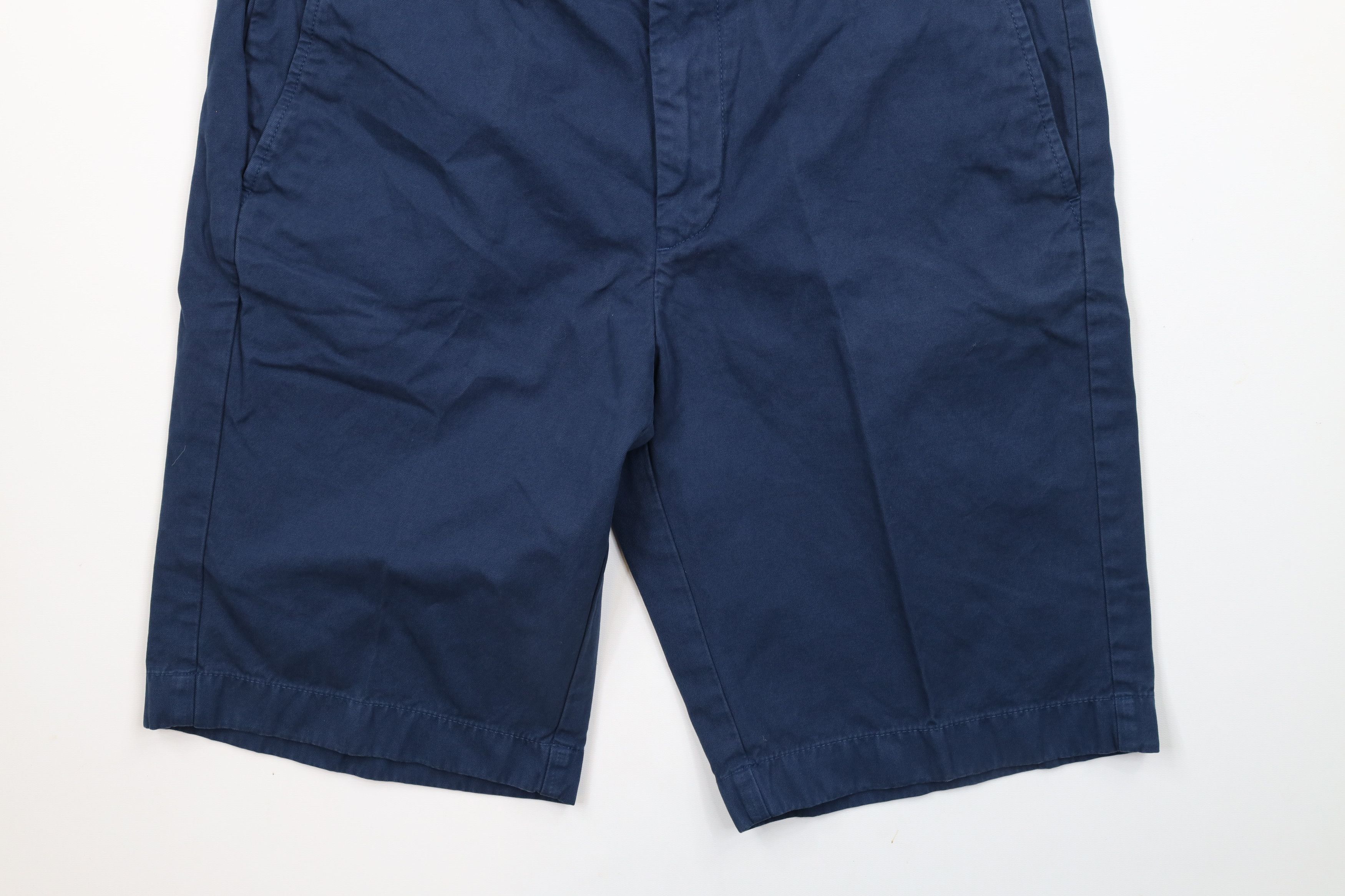 Brooks Brothers × Vintage Vintage Brooks Brothers Bermuda Chino Shorts Blue Cotton Size US 34 / EU 50 - 4 Thumbnail