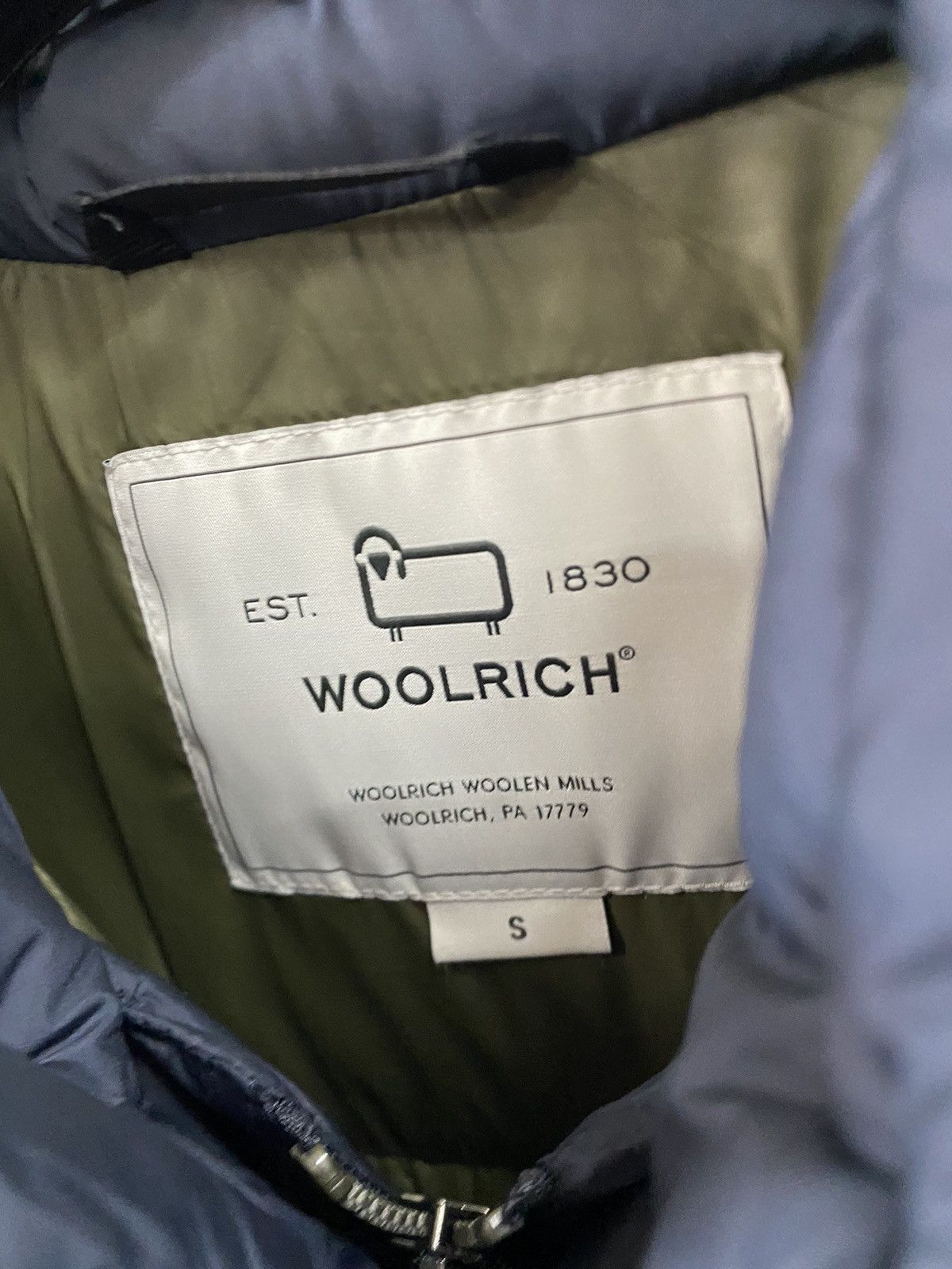 Other Woolrich Sierra Detechable Hood Down Jacket, size S, blue, Size US S / EU 44-46 / 1 - 5 Thumbnail