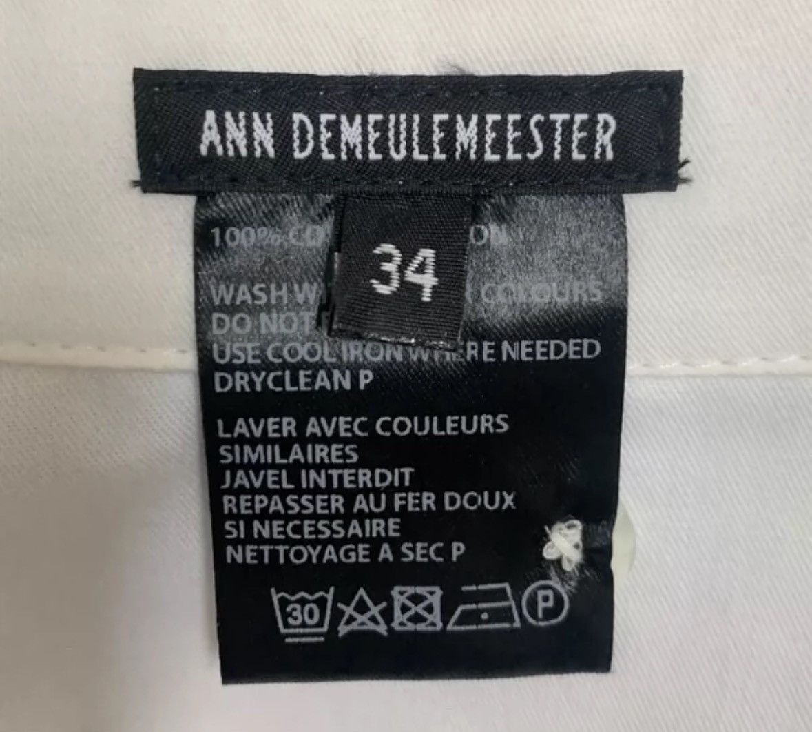 Ann Demeulemeester ANN DEMEULEMEESTER SS18 Fashion Robe Shirt2412-Nextarrow Size US S / EU 44-46 / 1 - 3 Thumbnail