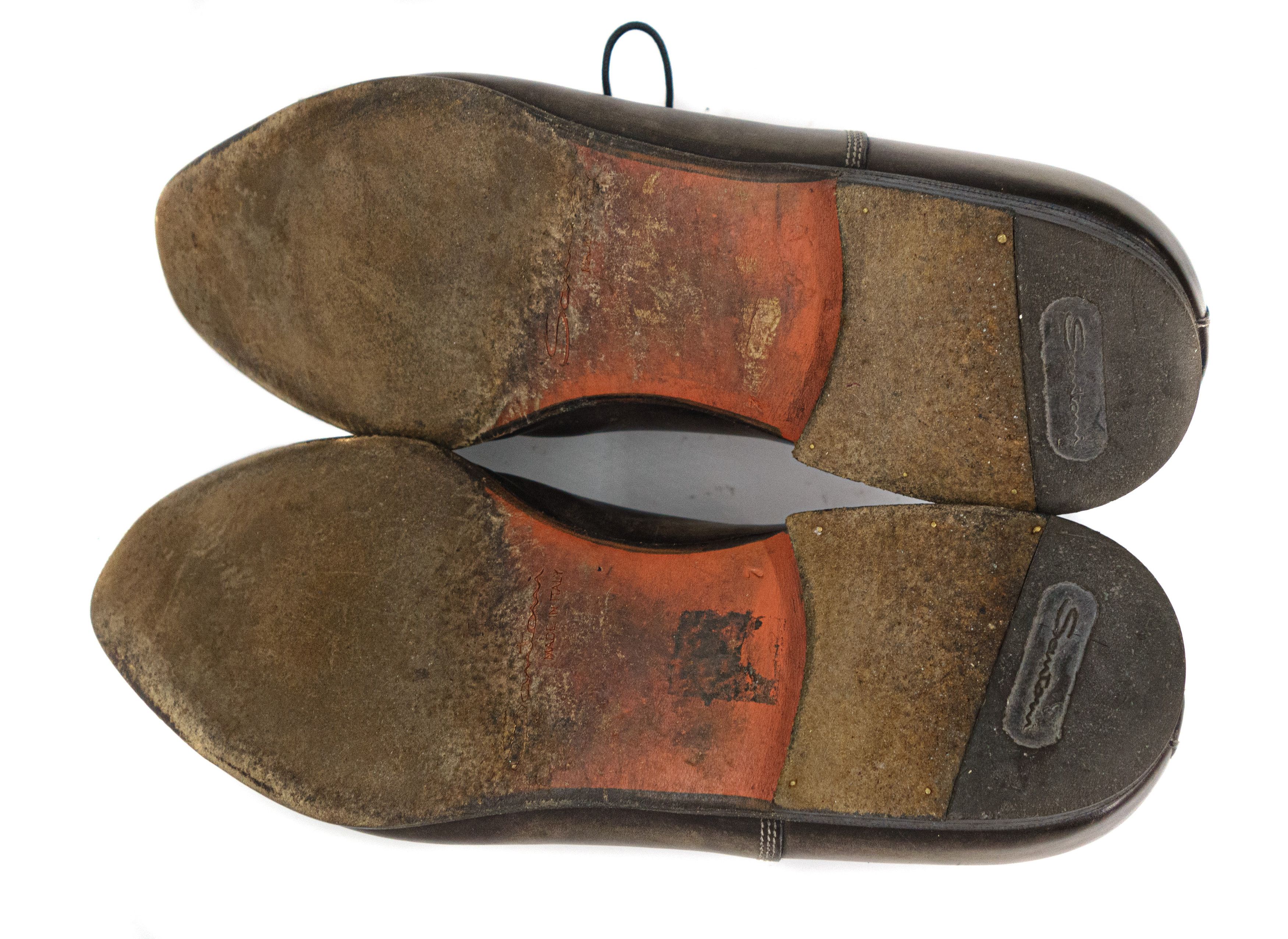 Santoni Leather Formal Derby Size US 8 / EU 41 - 5 Thumbnail
