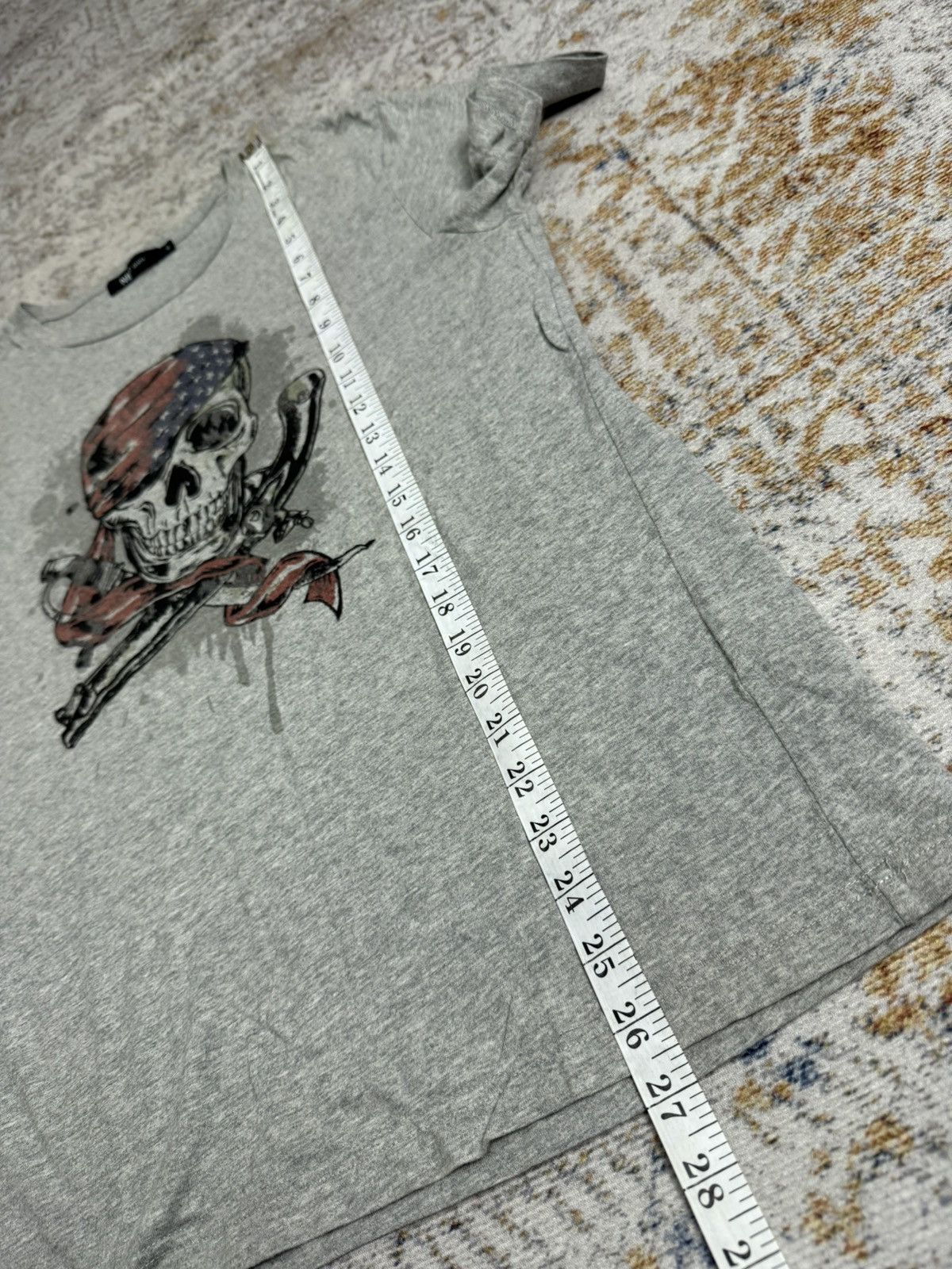Hysteric Glamour Net men y2k skull art tshirt Size US M / EU 48-50 / 2 - 8 Thumbnail