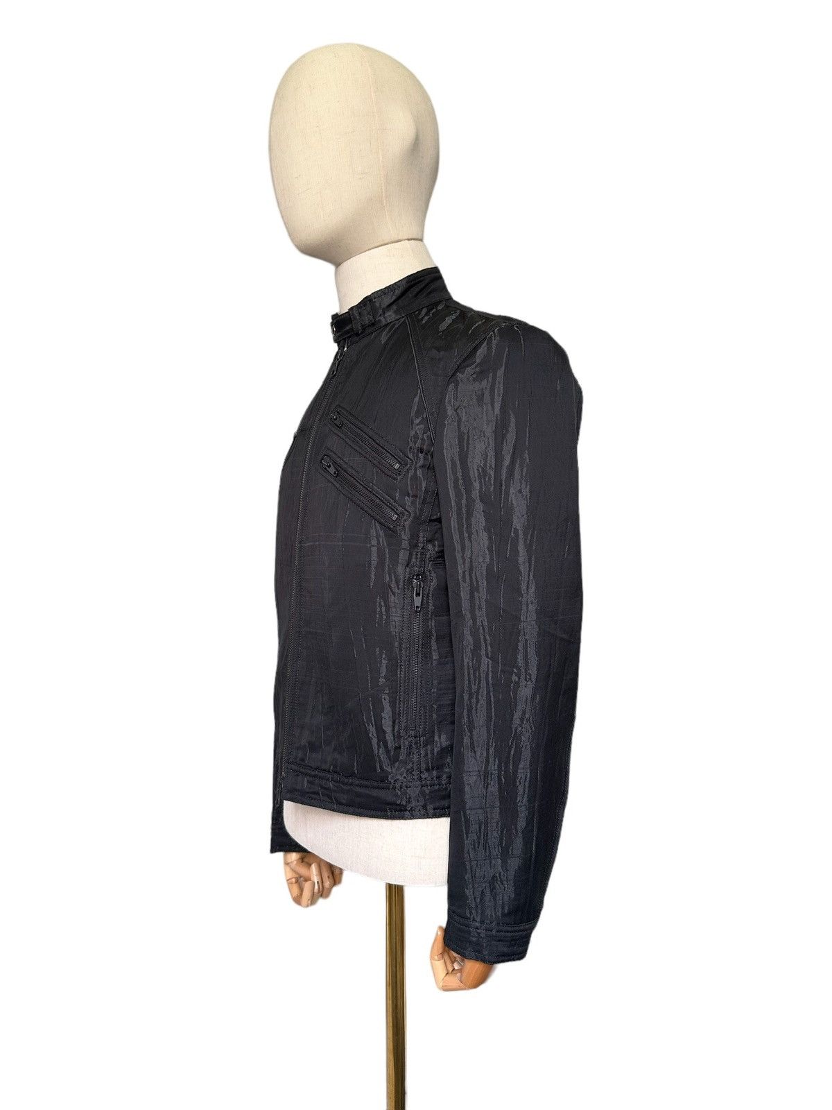 Yohji Yamamoto 00s A.A.R by Yohji Yamamoto biker zipper jacket Size US M / EU 48-50 / 2 - 10 Thumbnail