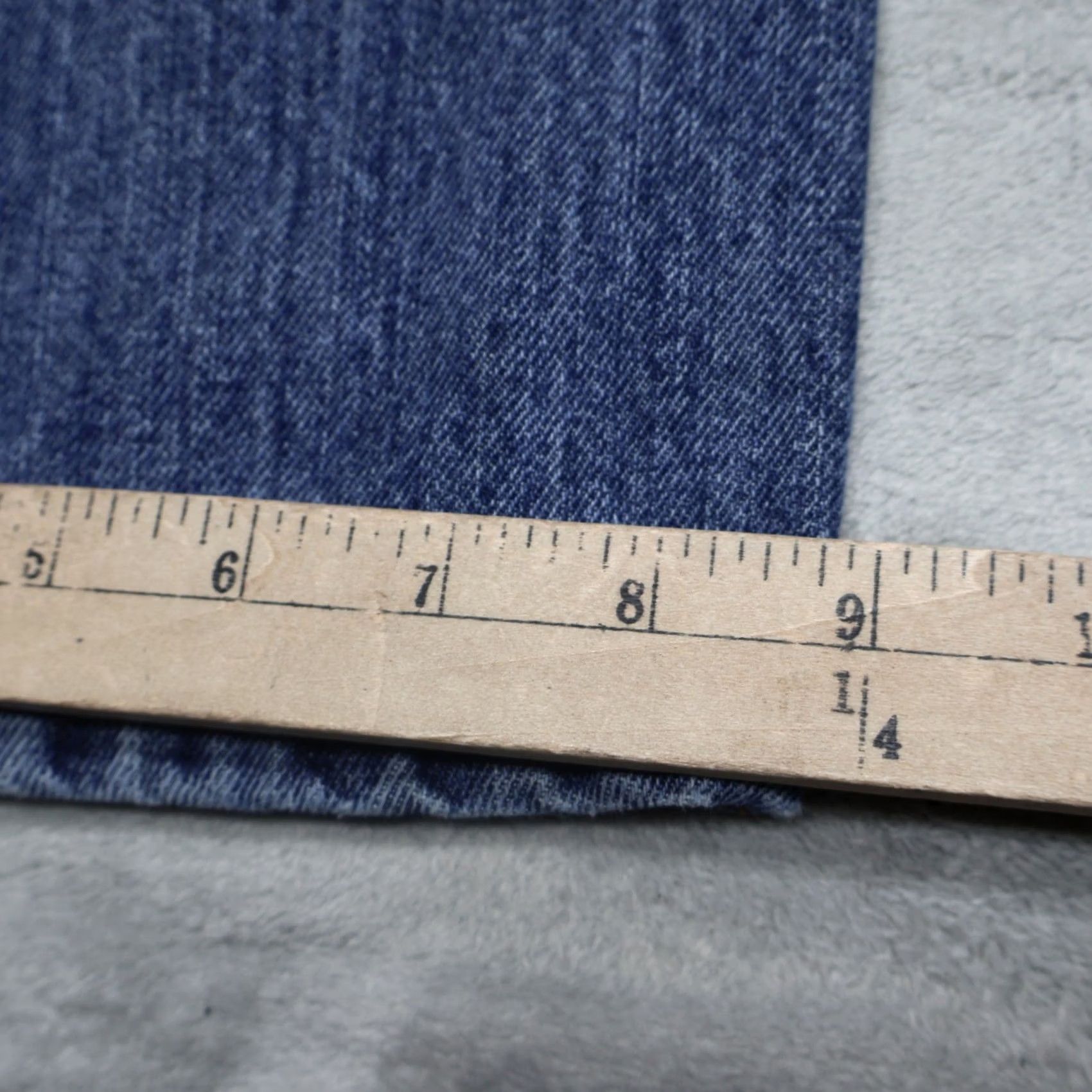 Denime Cinch Jeans Mens 32X36 Medium Wash Denim Western Straight Green Label Rigid Size US 34 / EU 50 - 5 Thumbnail