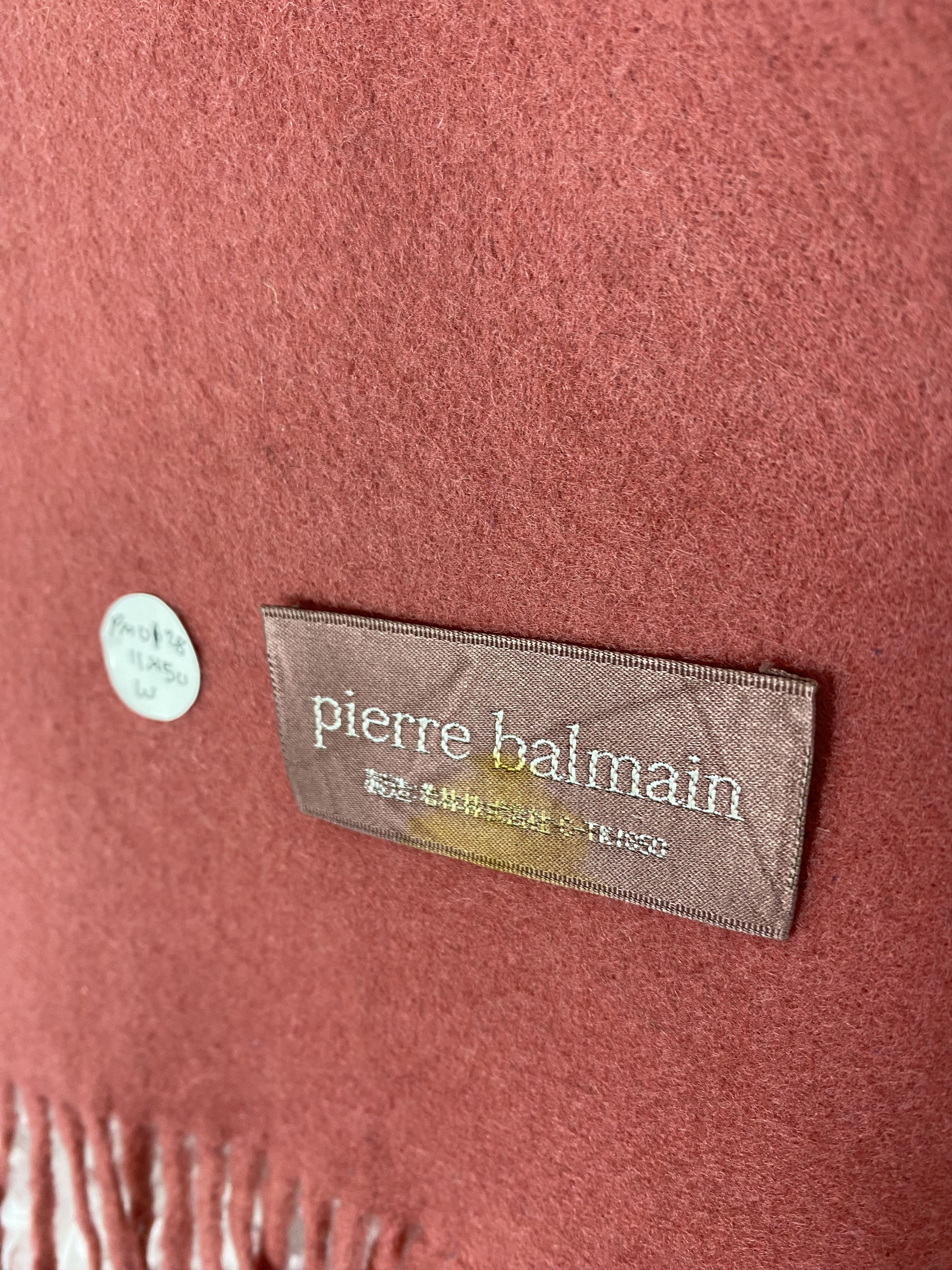 Pierre Balmain Vintage Pierre Balmain Scarf / Muffler Neckwear PM0128 Size ONE SIZE - 2 Thumbnail