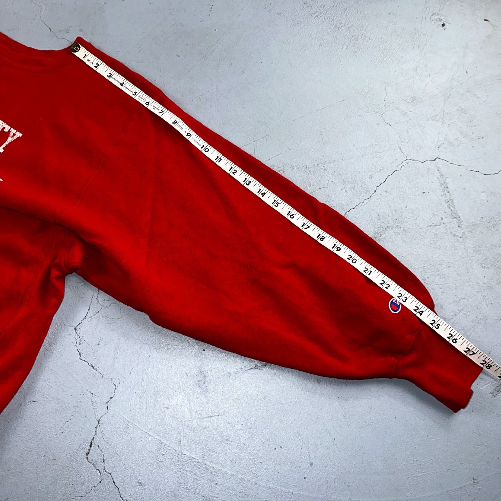 Champion VINTAGE Champion Sweatshirt Crewneck USA 80s Red MIT Massachusetts Reverse Weave L Men’s Pullover Cotton Blend Heavyweight Reversible Size US L / EU 52-54 / 3 - 5 Thumbnail