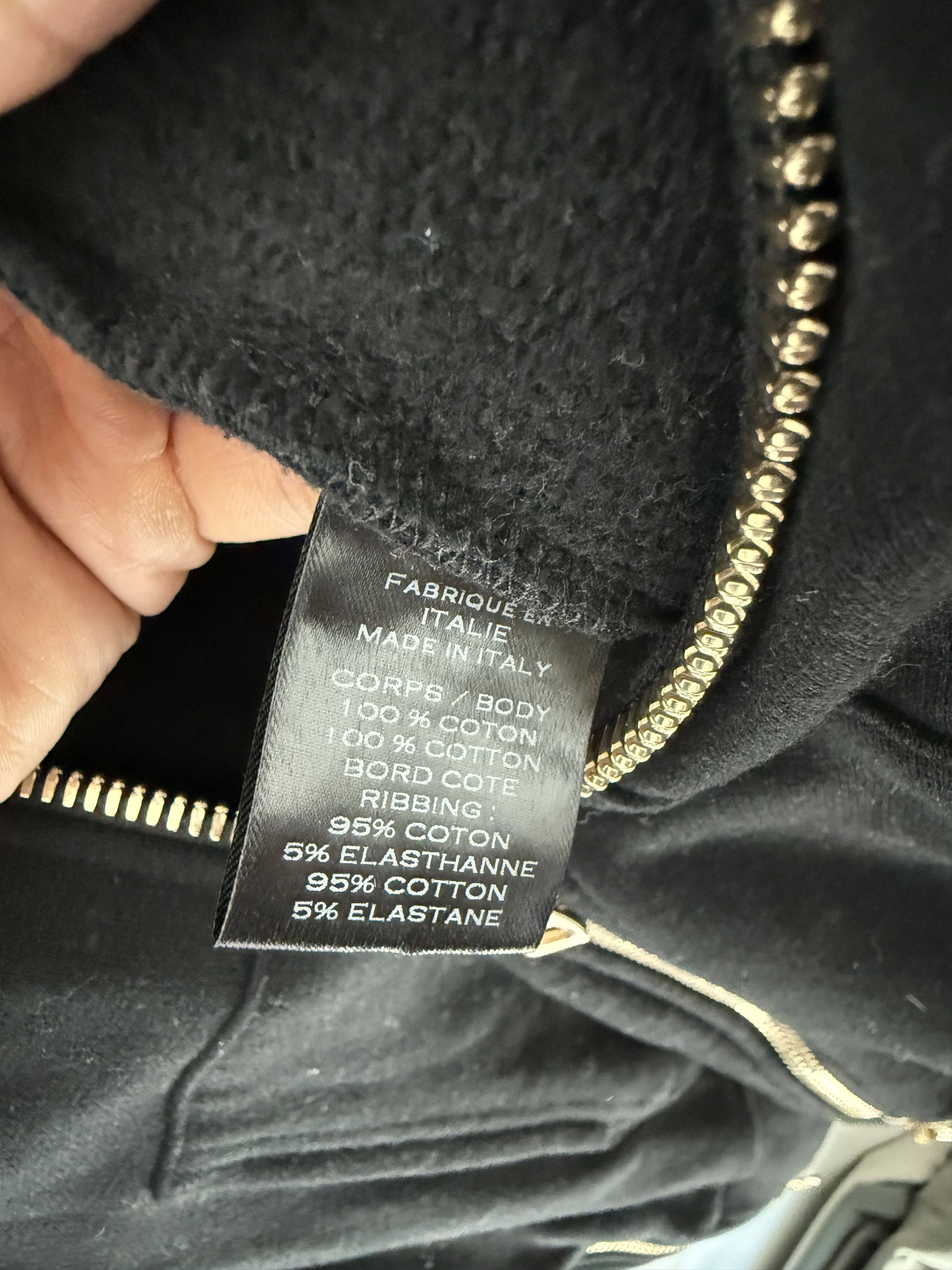 Balmain Balmain Tiger Graphic Zip Hoodie – Black/Gold (Size XL) Size US XL / EU 56 / 4 - 4 Thumbnail