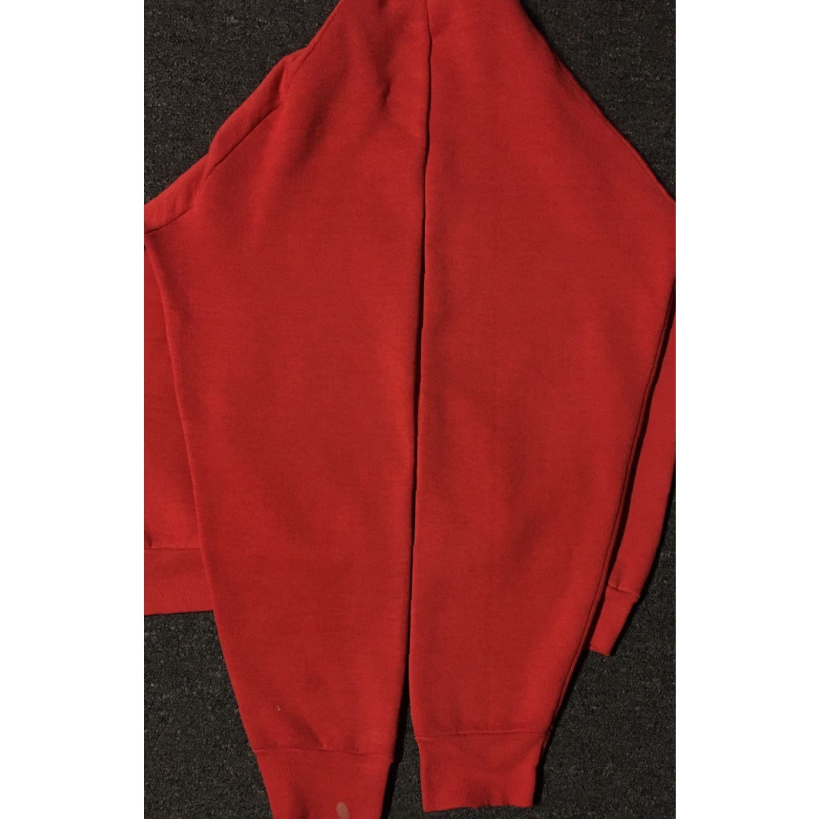 Vintage VINTAGE 80s Faded Sweatshirt S M USA Track Grunge Surf Skate Punk PE 90s Hoodie Red Mens S Size US S / EU 44-46 / 1 - 5 Thumbnail