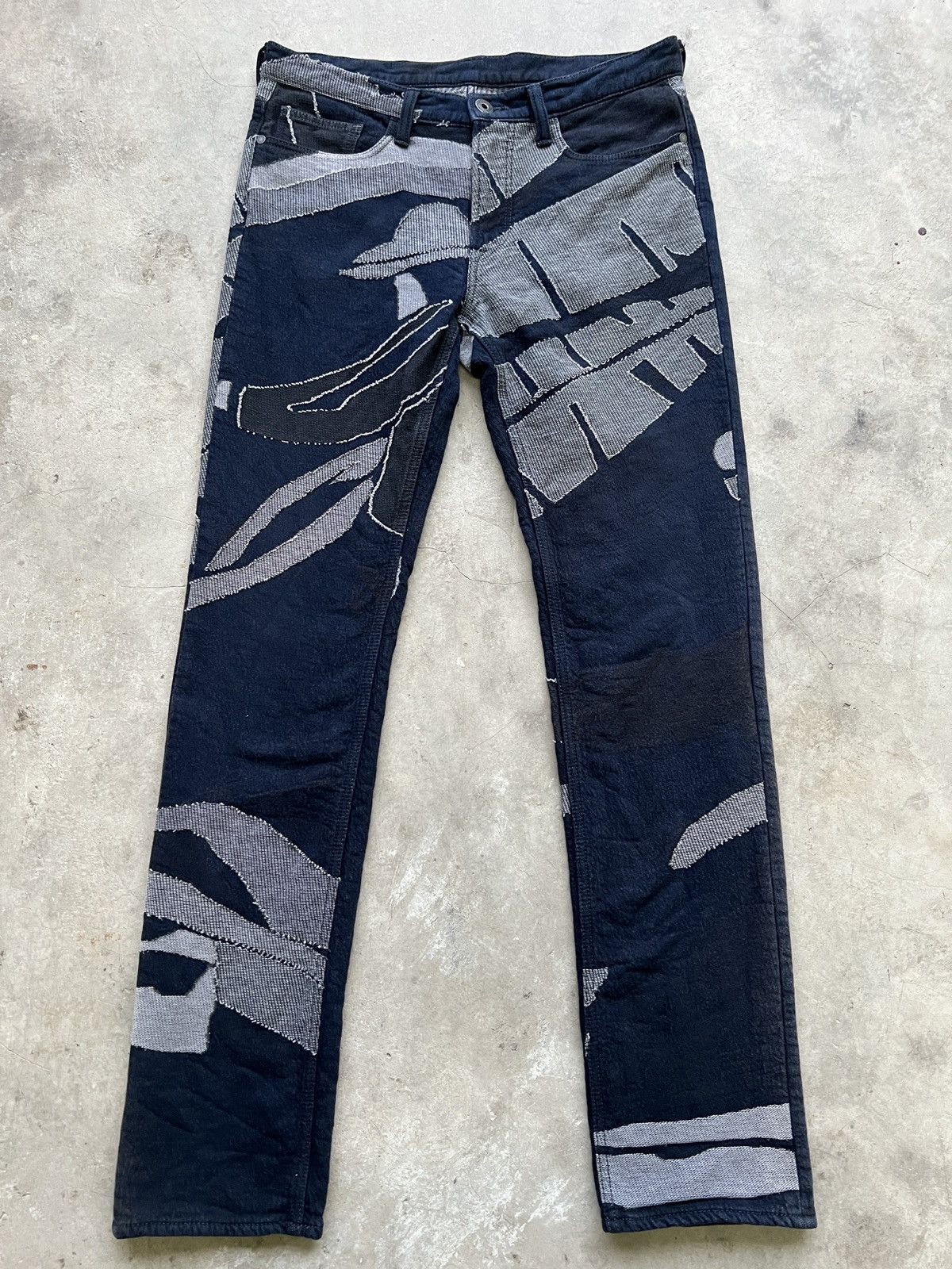 Issey Miyake 💥 RARE ISSEY MIYAKE MEN JEANS ME51FF110 Size US 32 / EU 48 - 2 Thumbnail