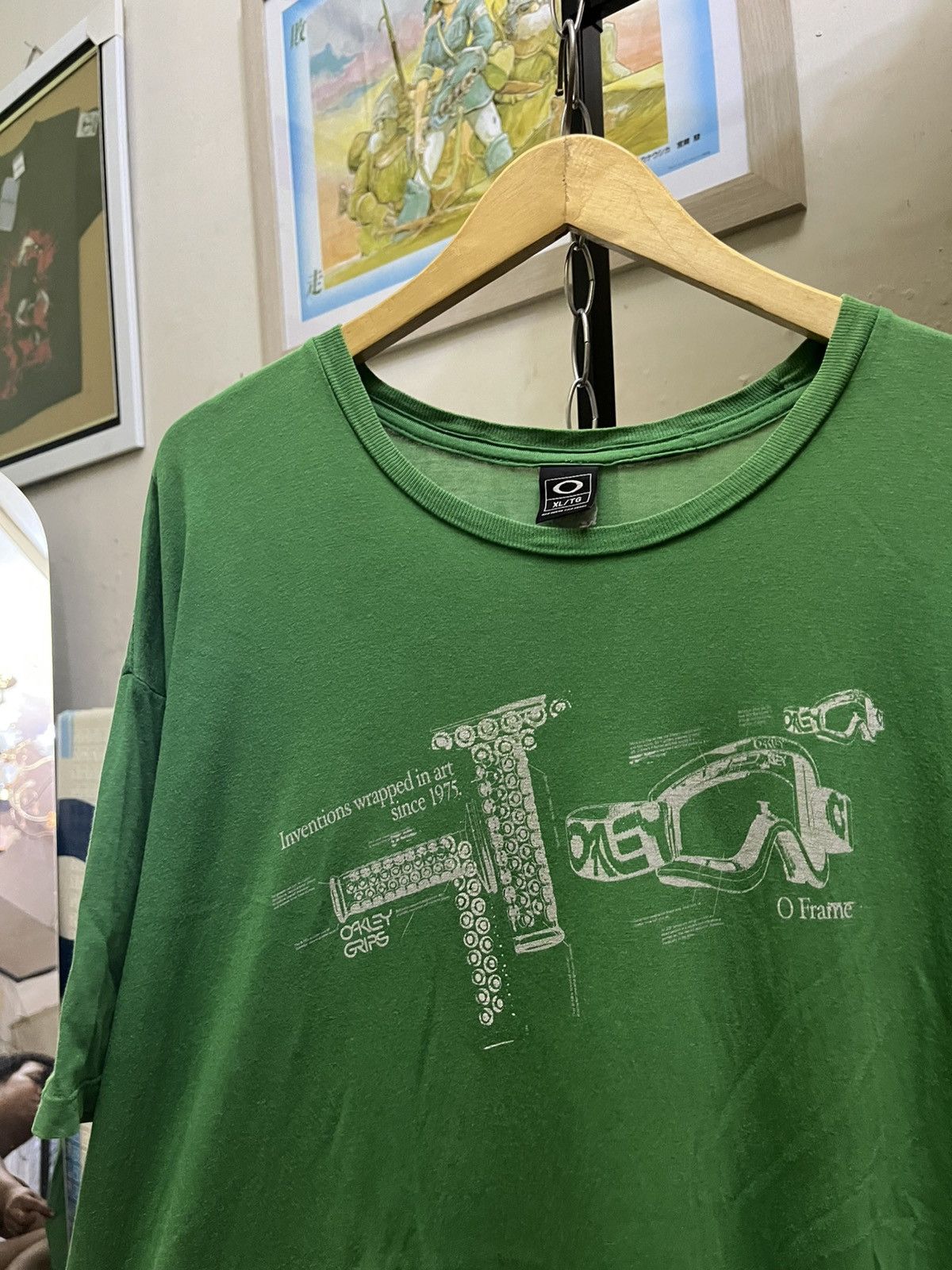 Designer × Oakley × Vintage RARE Oakley Gear T-Shirt Size US XL / EU 56 / 4 - 1 Thumbnail