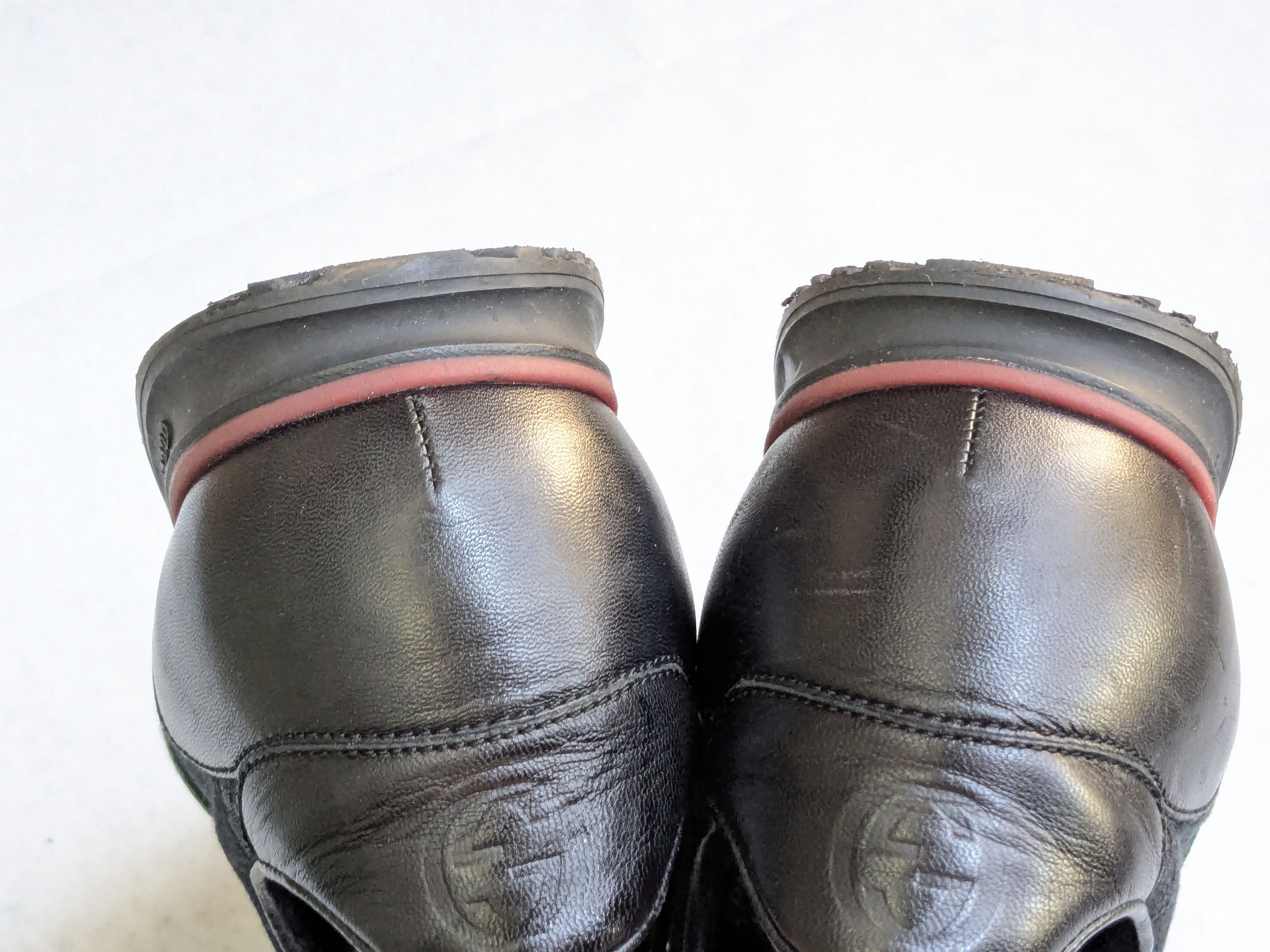Gucci Gucci Sneakers Black 9.5 Web Leather Low Tops Size US 9.5 / EU 42-43 - 18 Thumbnail