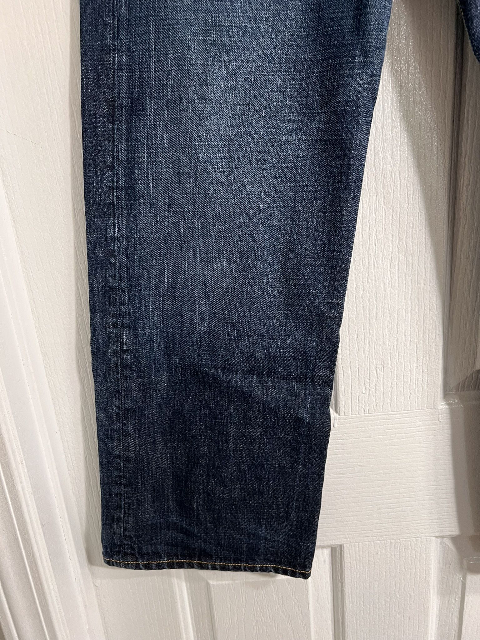 Y-3 Y-3 Denim Jeans Relaxed Fit Pocket Pants Logo Blue 30R Size US 30 / EU 46 - 4 Thumbnail