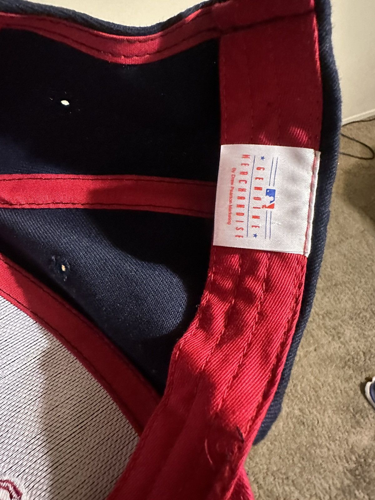 MLB × Vintage Vintage MLB Atlanta Braves “home of the brave” hat 90s Size ONE SIZE - 8 Thumbnail