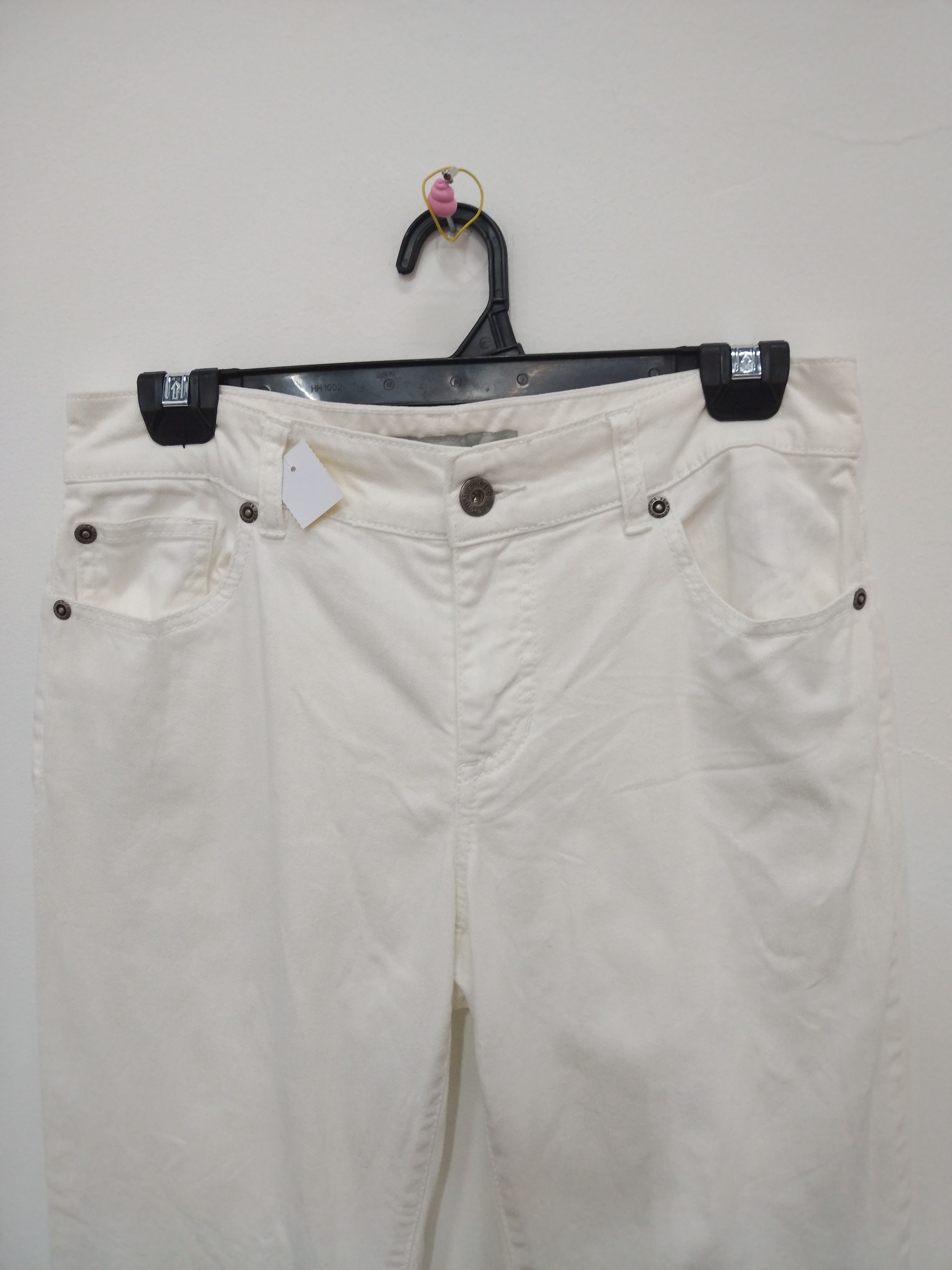 Japanese Brand Simply Nice cool flared jeans.. Chicos platinum denim Size 30" / US 8 / IT 44 - 3 Thumbnail