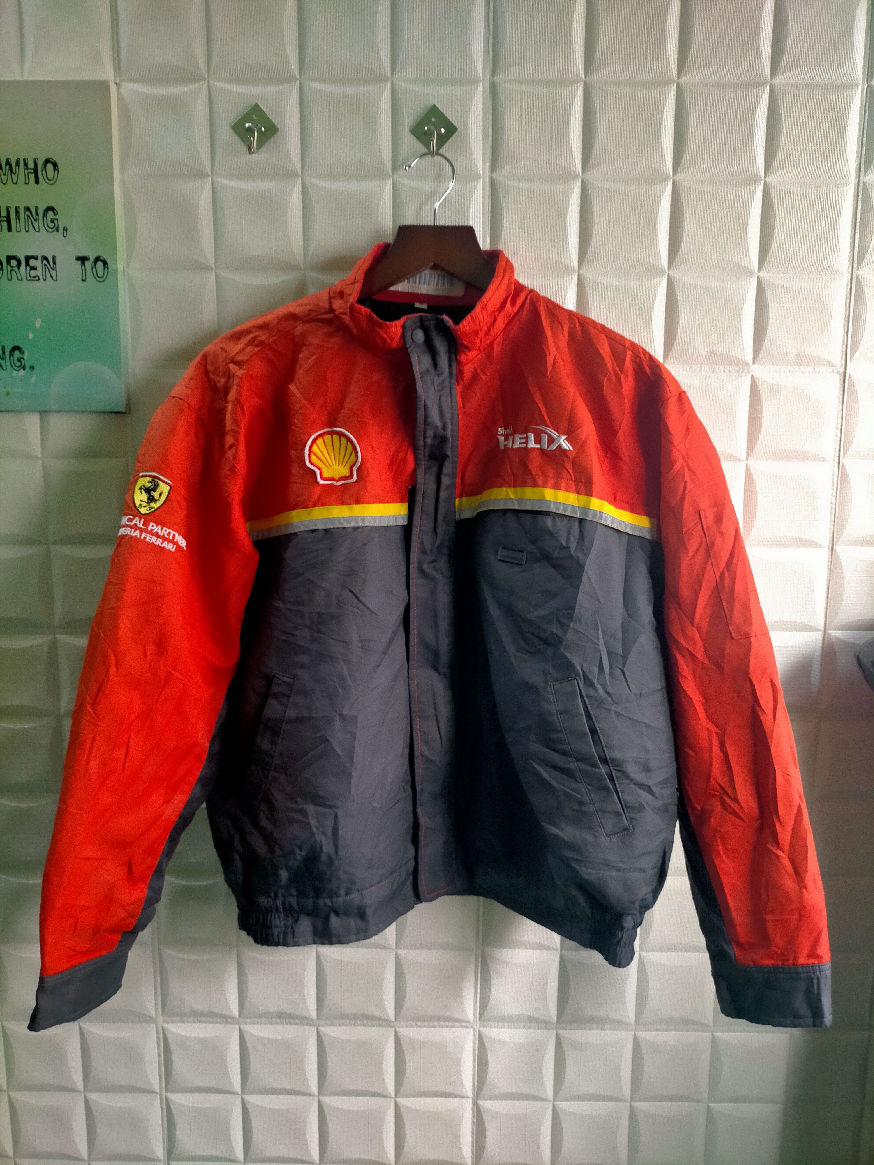 Vintage Ferrari Shell Helix Jacket