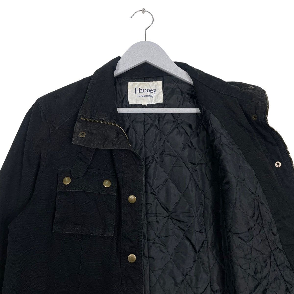 Japanese Brand 💥JHONEY CHORE BUTTON HYBRID COMBAT JACKET Size US M / EU 48-50 / 2 - 9 Thumbnail