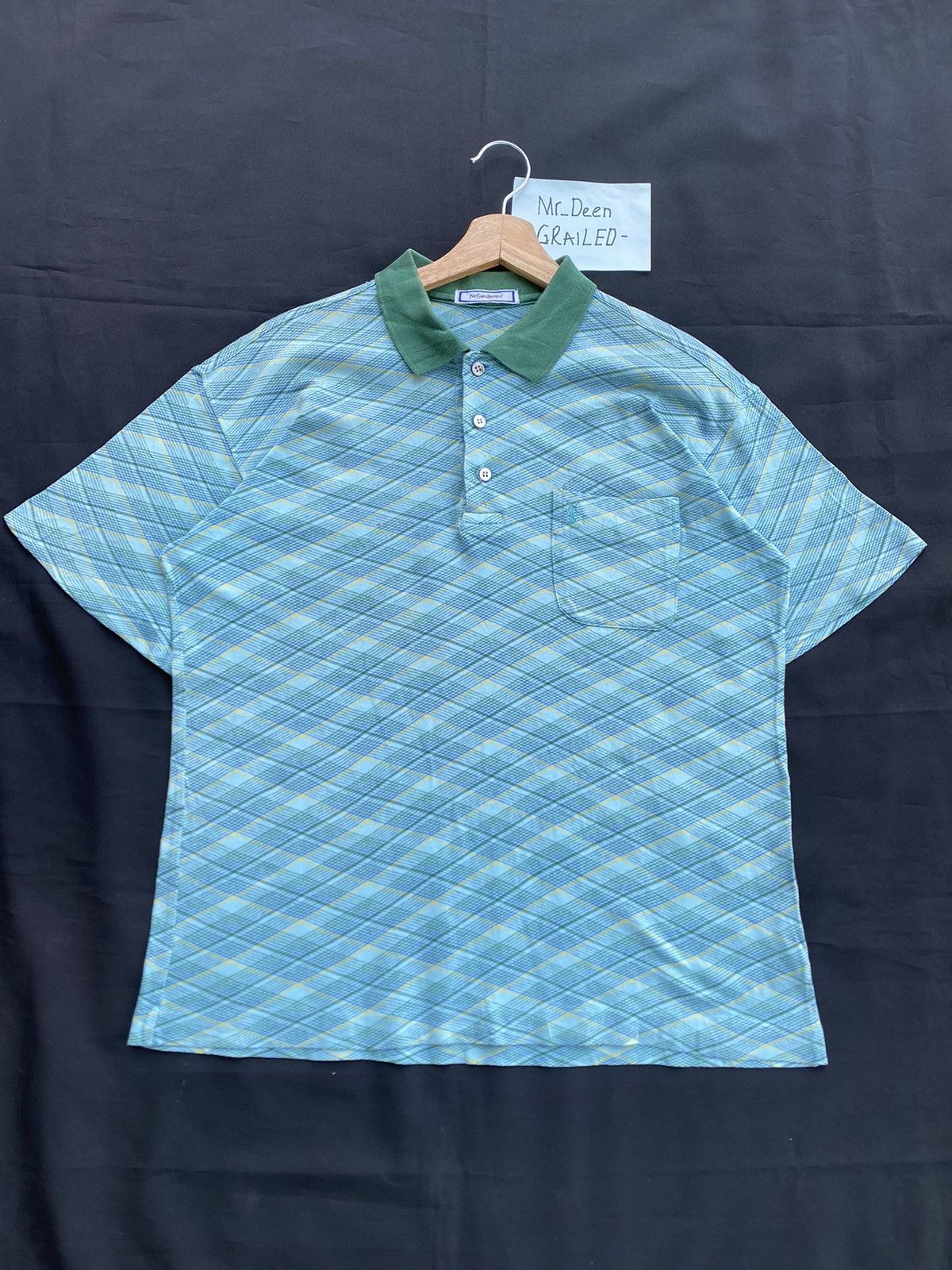Yves Saint Laurent Rare Vintage 90s Yves Saint Laurent YSL Polo Shirt Size US M / EU 48-50 / 2 - 1 Thumbnail