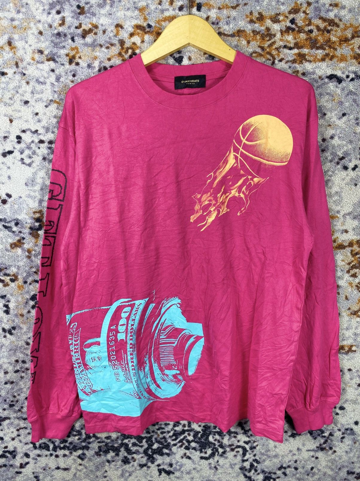 Designer × Japanese Brand @24 KARATS TOKYO GETLOW GRAFFITI LONG SLEEVE Size US S / EU 44-46 / 1 - 1 Thumbnail