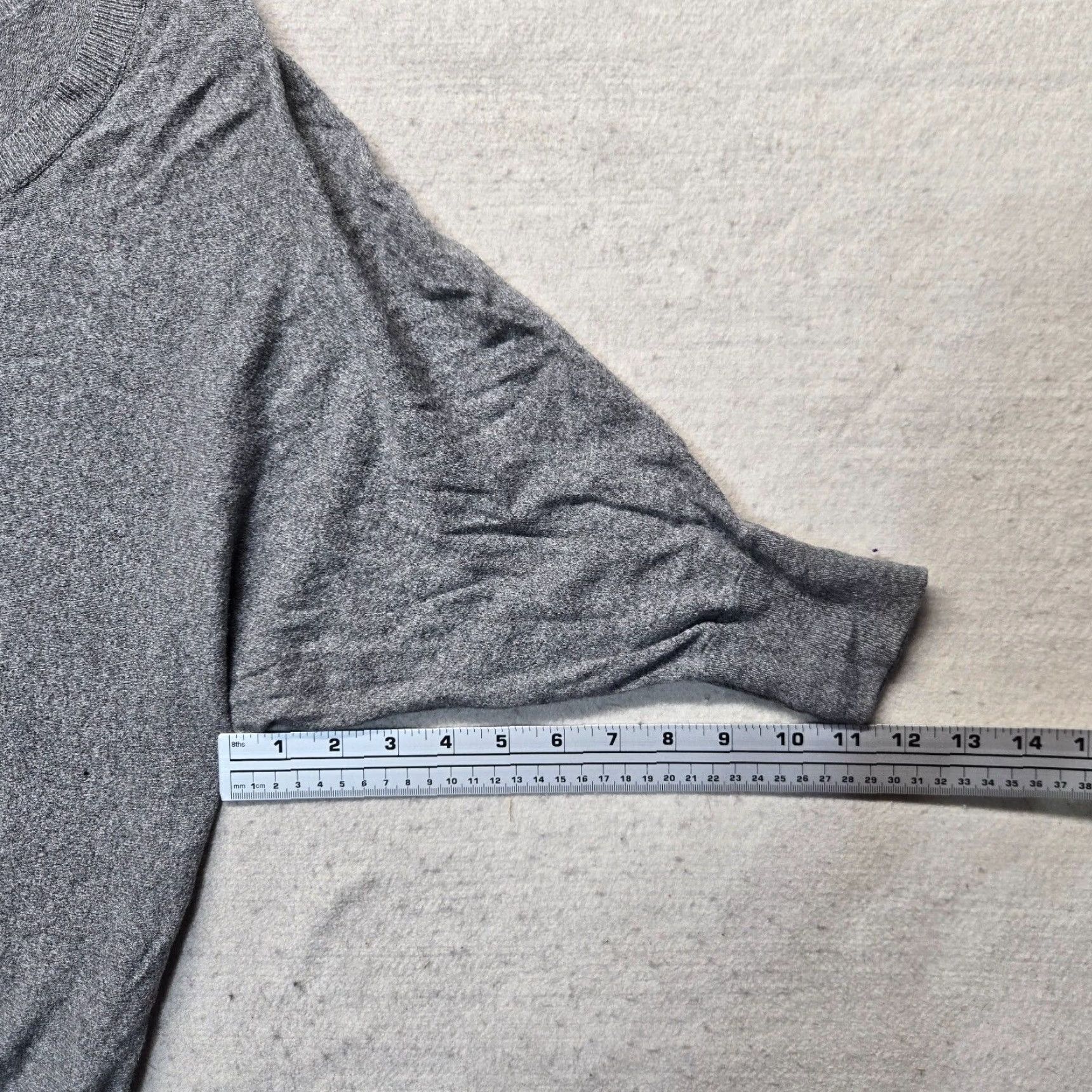 American Eagle Outfitters American Eagle Lightweight Gray Pullover Sweater Women's Large Size L / US 10 / IT 46 - 5 Thumbnail
