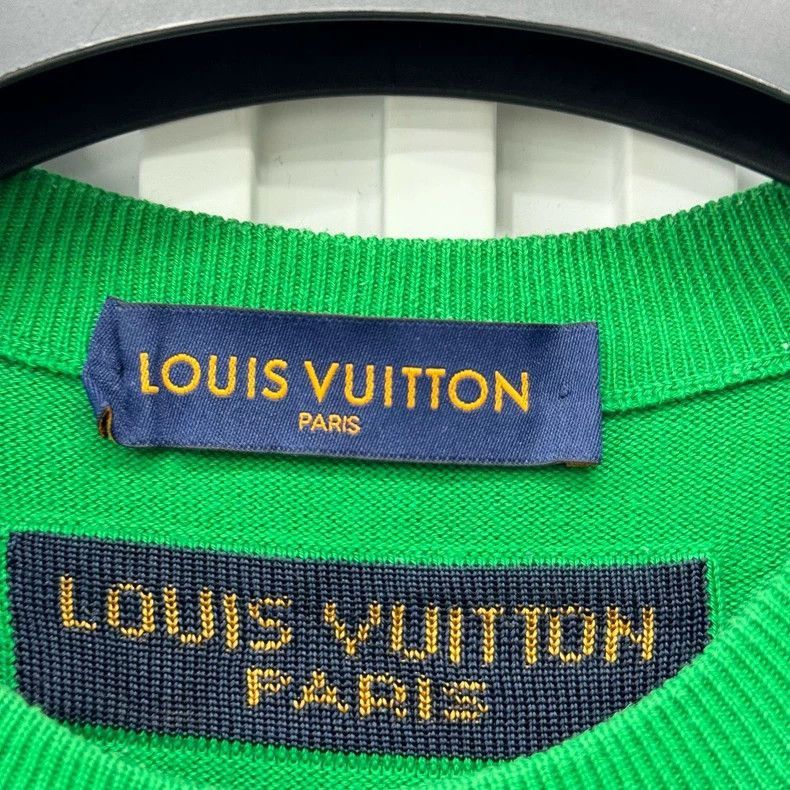 Louis Vuitton Louis Vuitton Green Short Sleeve T -2505 Size US L / EU 52-54 / 3 - 4 Thumbnail