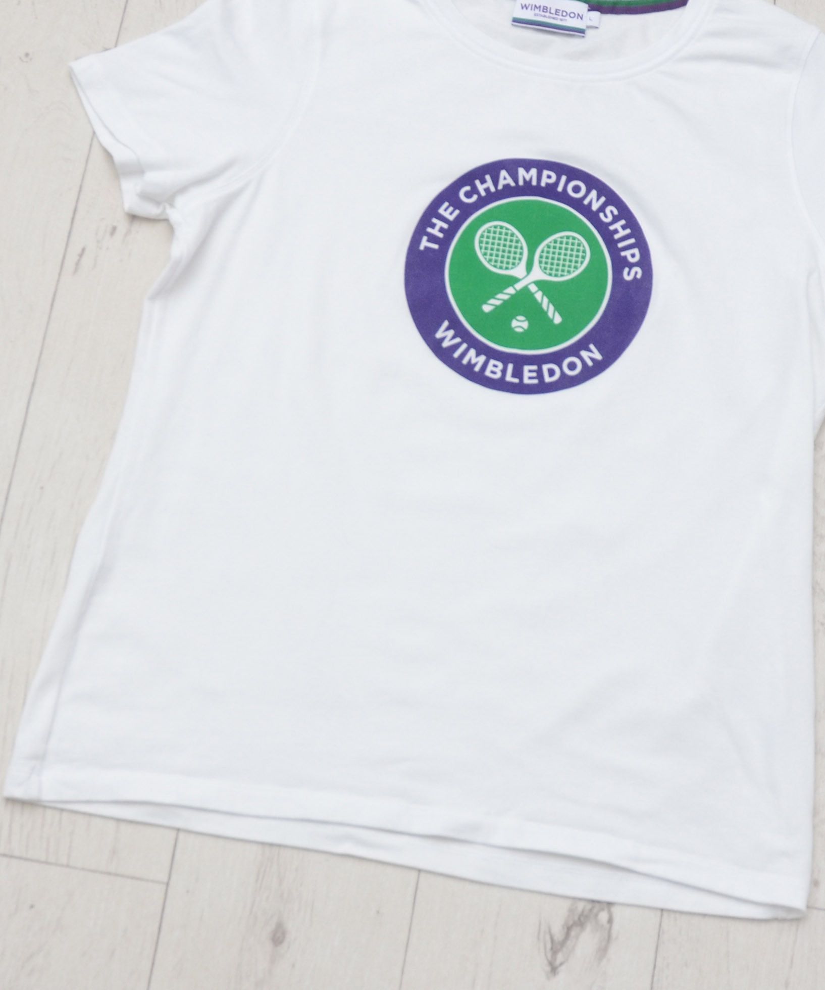 Other Wimbledon The Champions Logo T-shirt Tee White Size US M / EU 48-50 / 2 - 3 Thumbnail