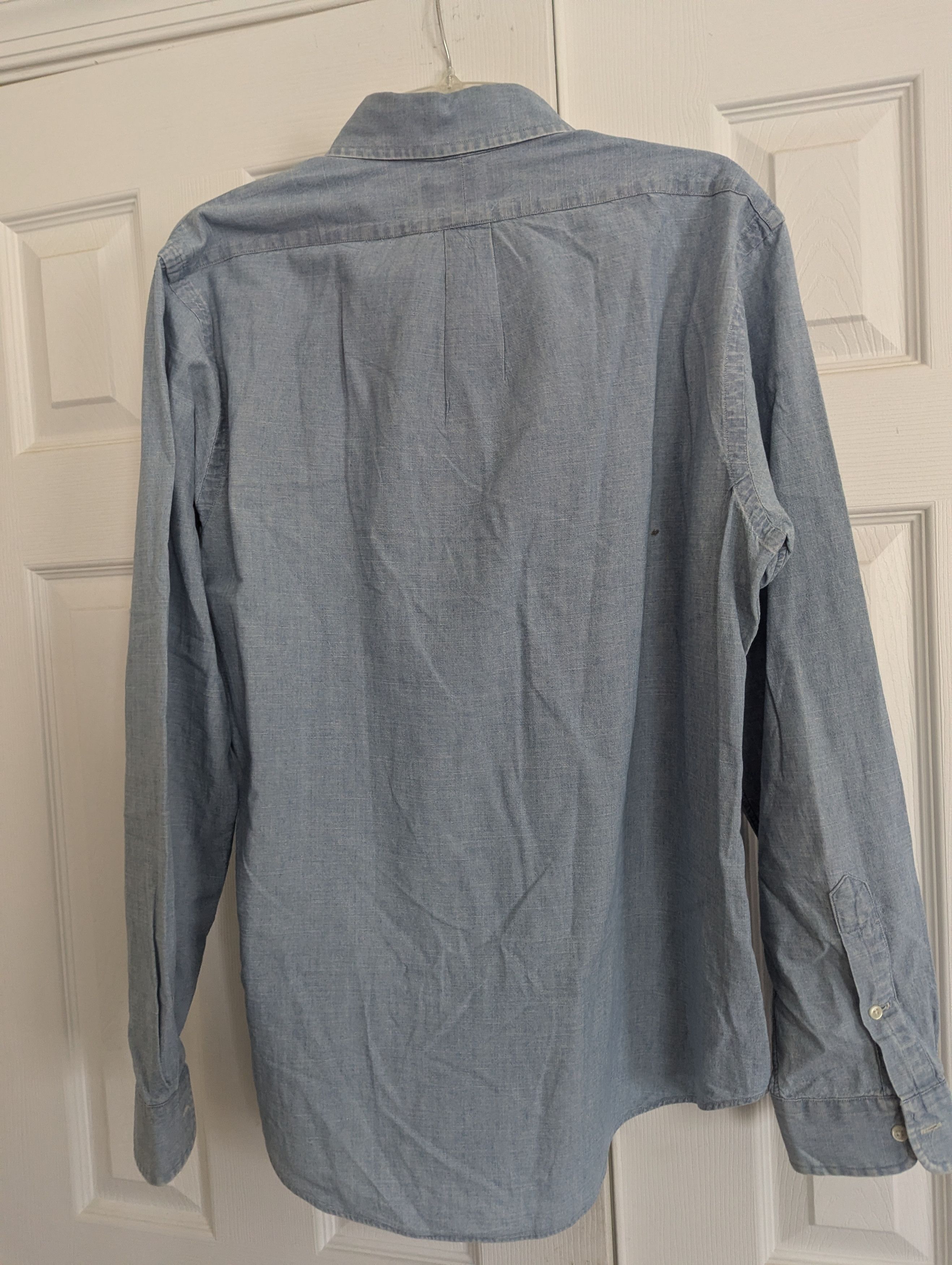 Polo Ralph Lauren Vintage Denims style fabric shirt Size US L / EU 52-54 / 3 - 3 Thumbnail